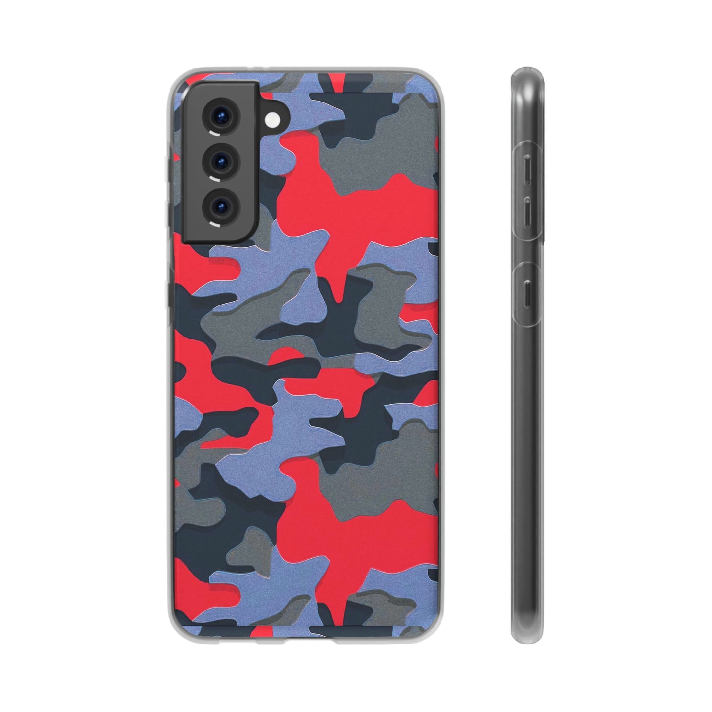 Urban Camo TPU Flexi Cases For iPhones and Samsung Galaxy