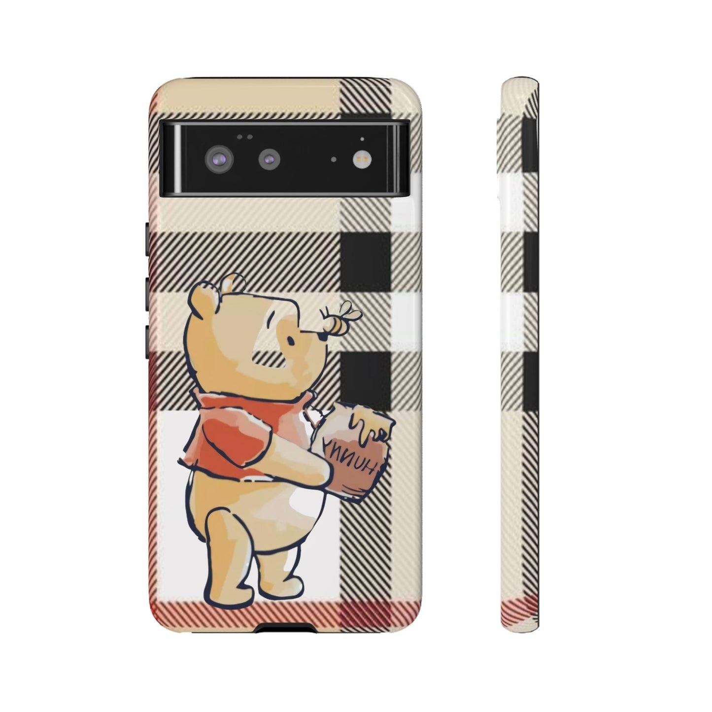 Cute Animal Phone Case, Winnie the Pooh Design, Gift for Kids, Character Case,