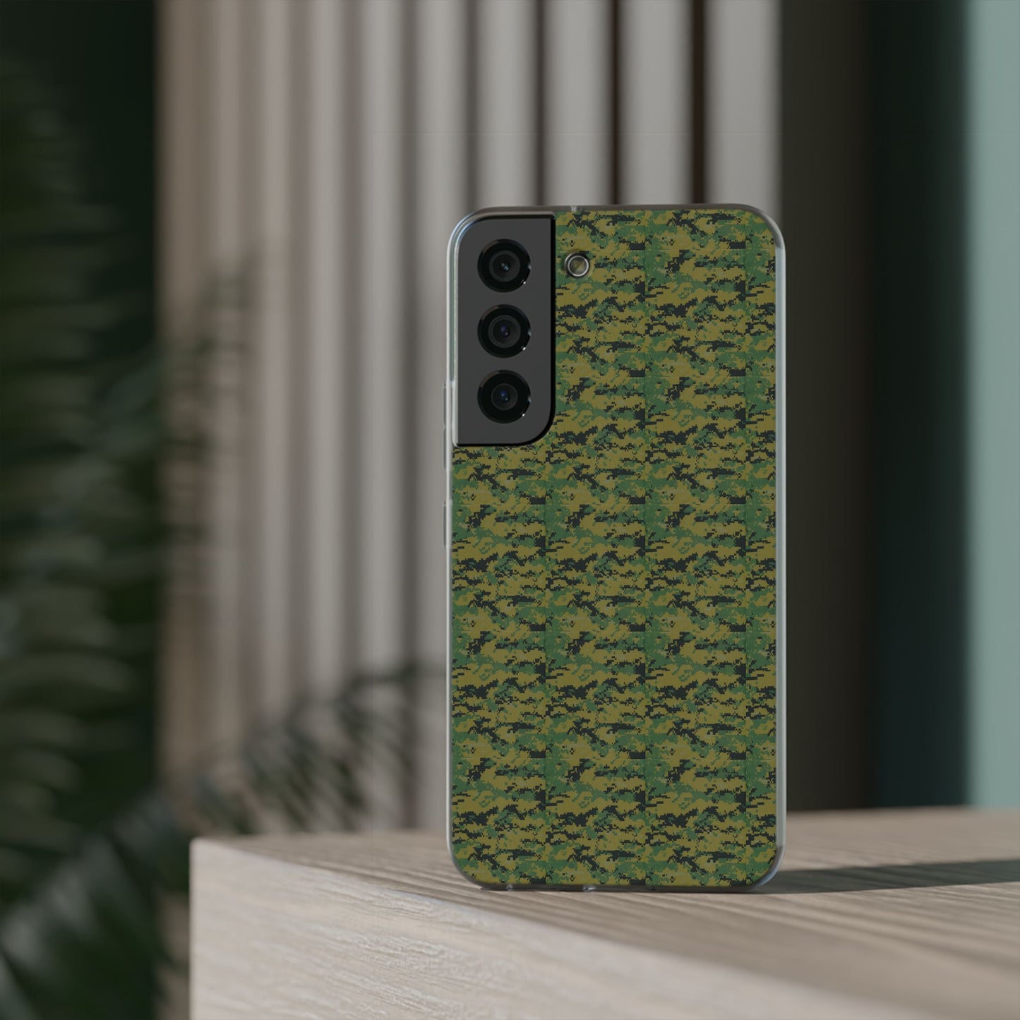 Marapat Pixelated Camo Flexible Phone Cases For iPhone and Samsung Galaxy