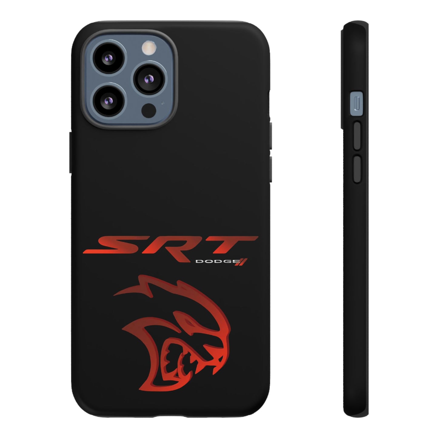 Black SRT Tough Case for iPhones, Galaxy Phones and Google Pixel