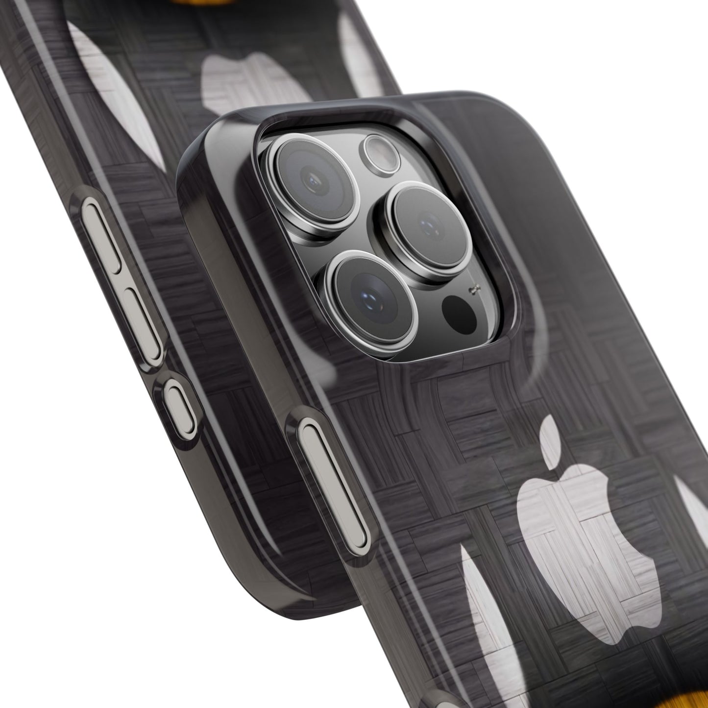 Mushroom Apple Slim Phone Case for iPhone Cute Gamer Phone Accessory, Kids Gift