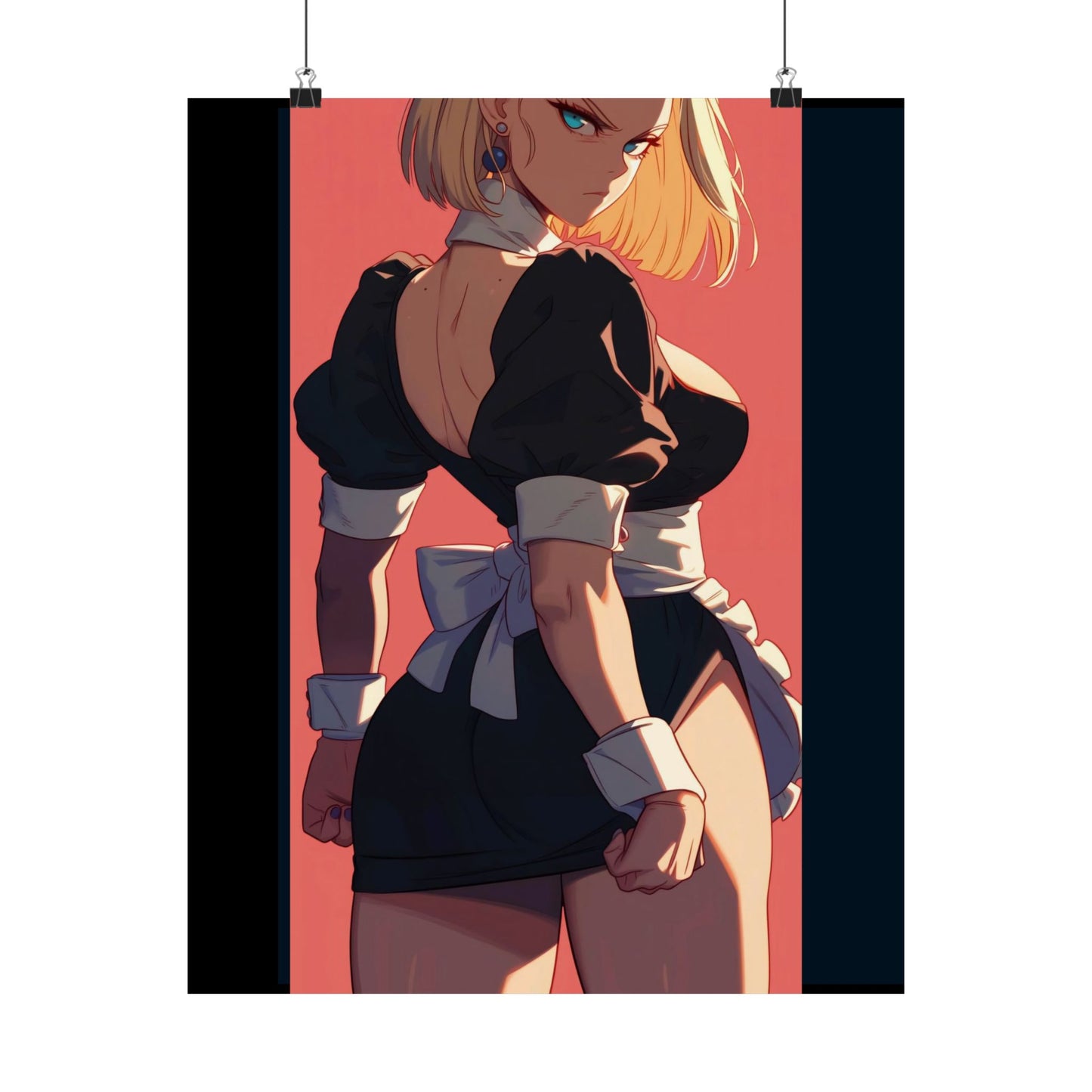N18 Waifu Anime Matte Vertical Posters Manga Inspired Art, Ecchi Hentai Decor