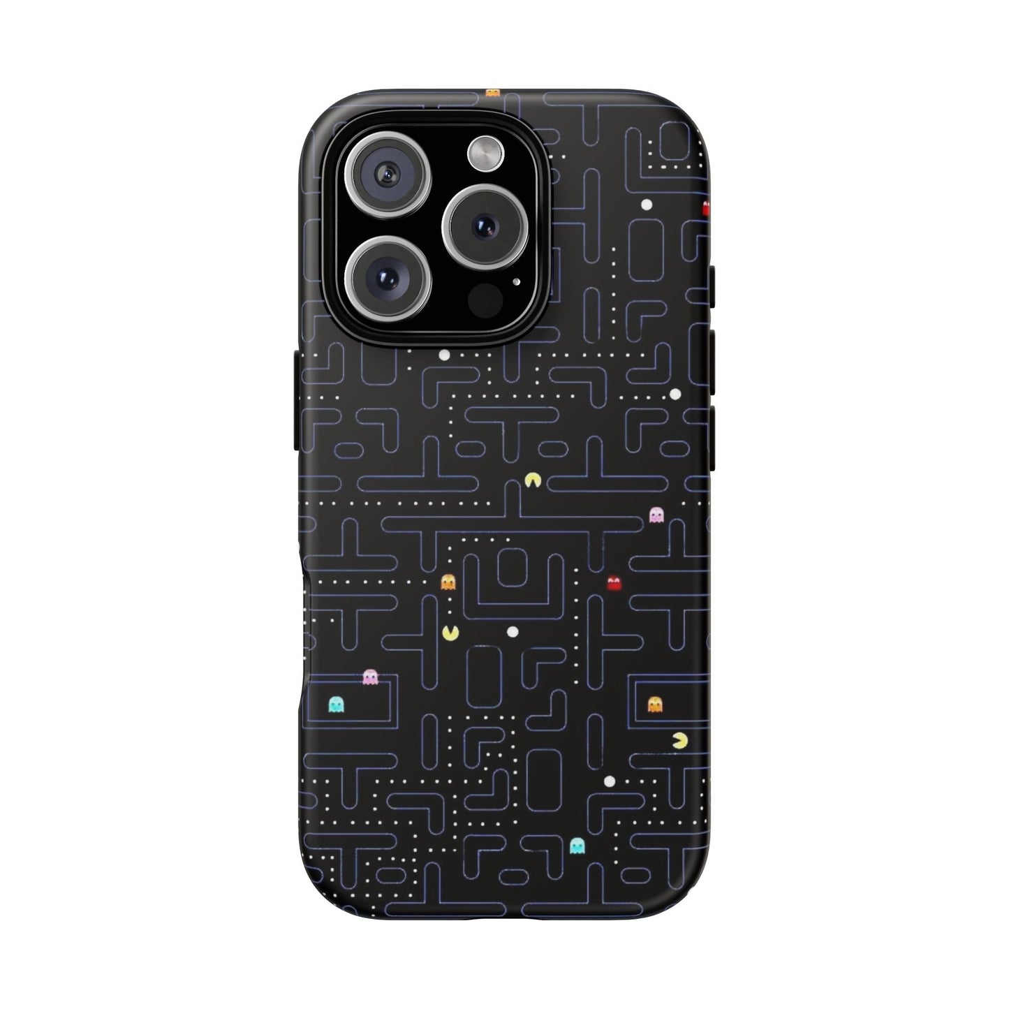 Pac-Man Tough Phone Case, Retro Gaming, Cute Gift for Gamers