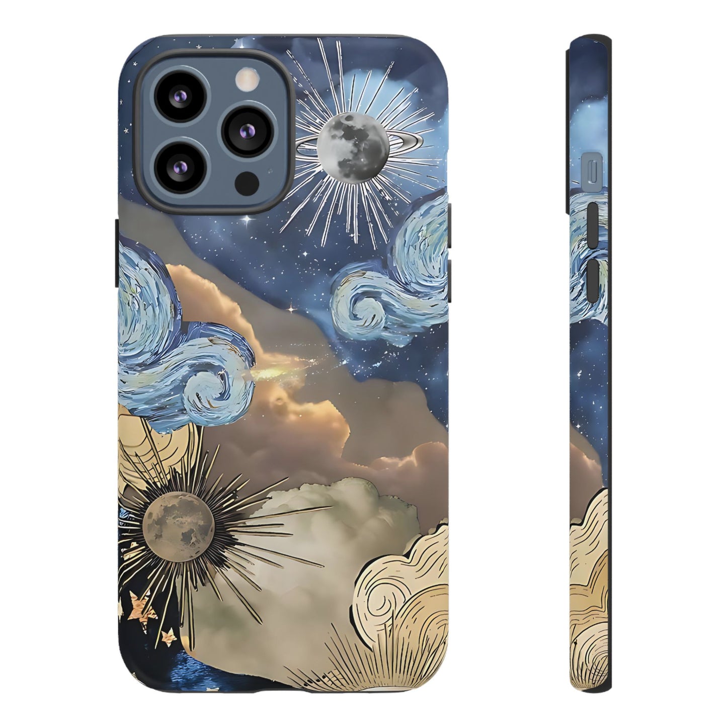 Celestial Phone Case - Cosmic Vibes for Sky Lovers, Galaxy Gift, Astrology,