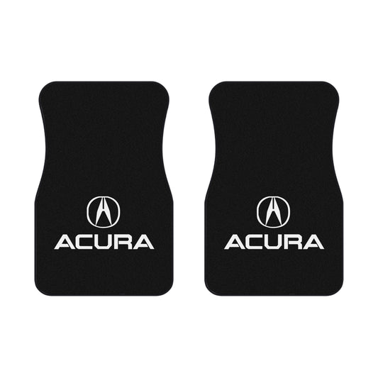 For Acura Black Universal Car Mats (2x Front), Custom Floor Mats