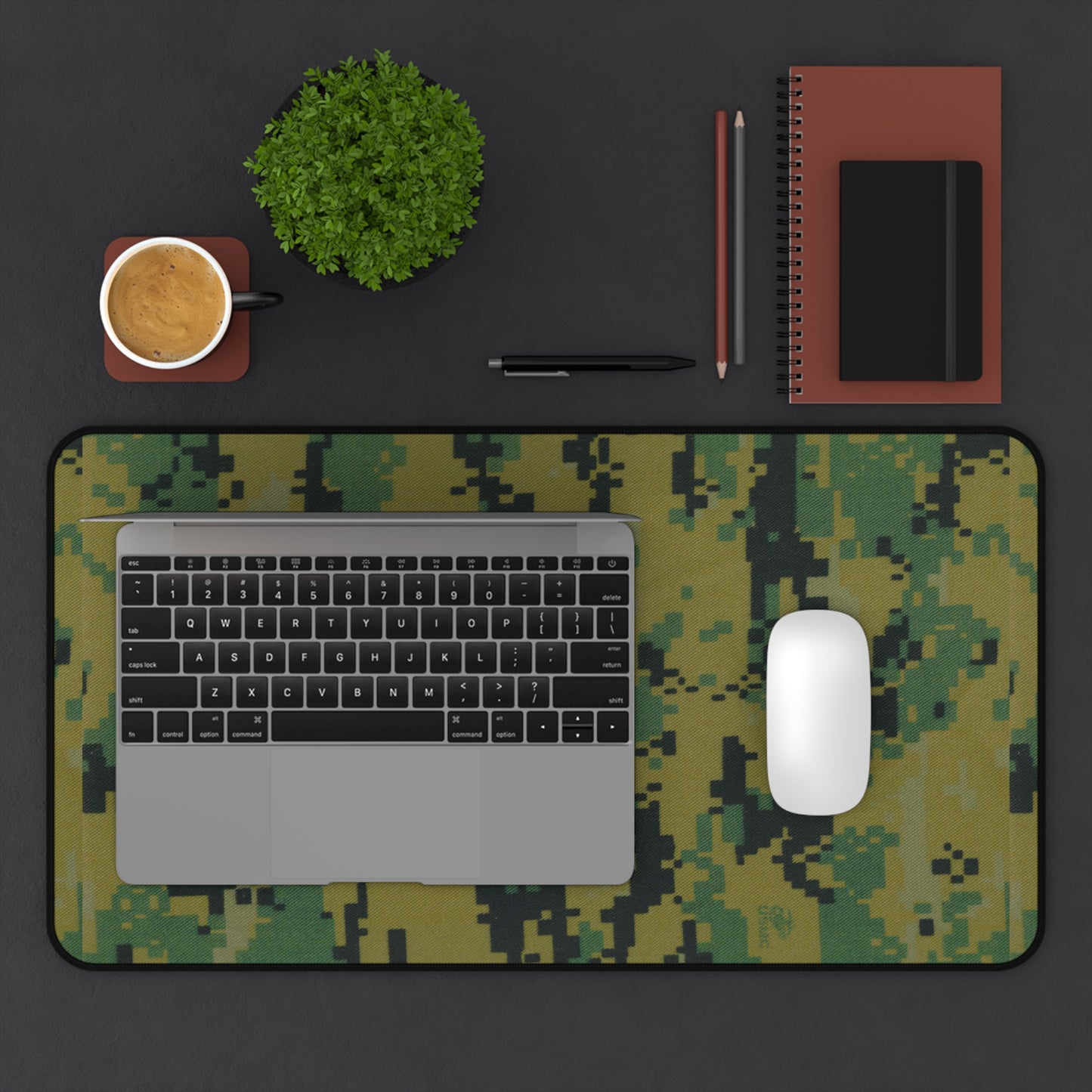 Desk Mat, Mousepad Marapat USMC Pixelated Camo