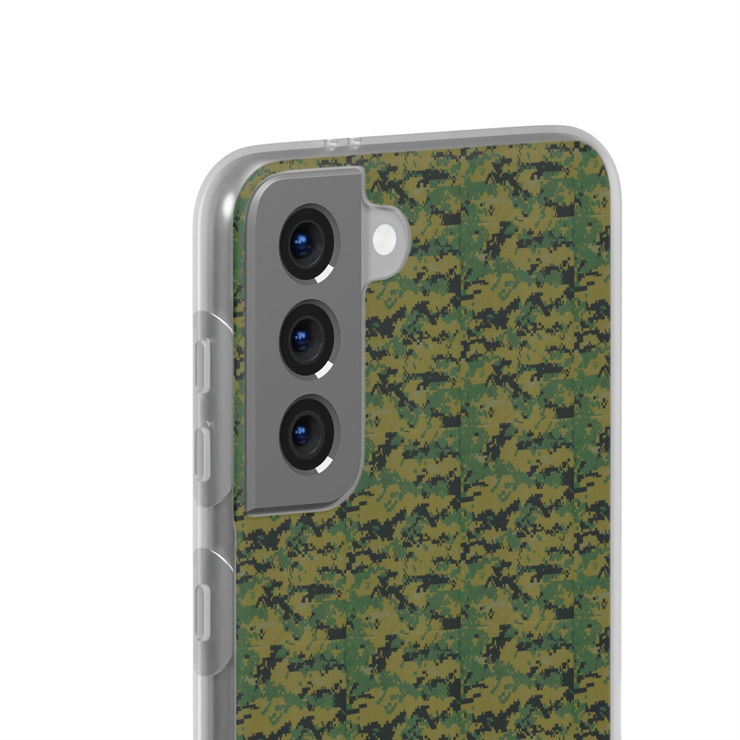 Marapat Pixelated Camo Flexible Phone Cases For iPhone and Samsung Galaxy