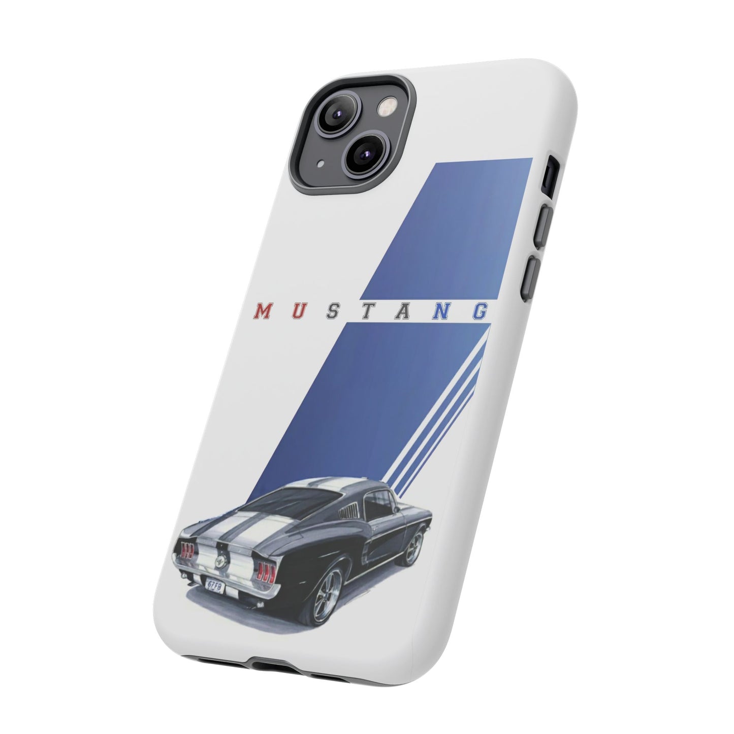 Mustang Car Art Tough Cases For iPhones, Samsung Galaxy and Google Pixel