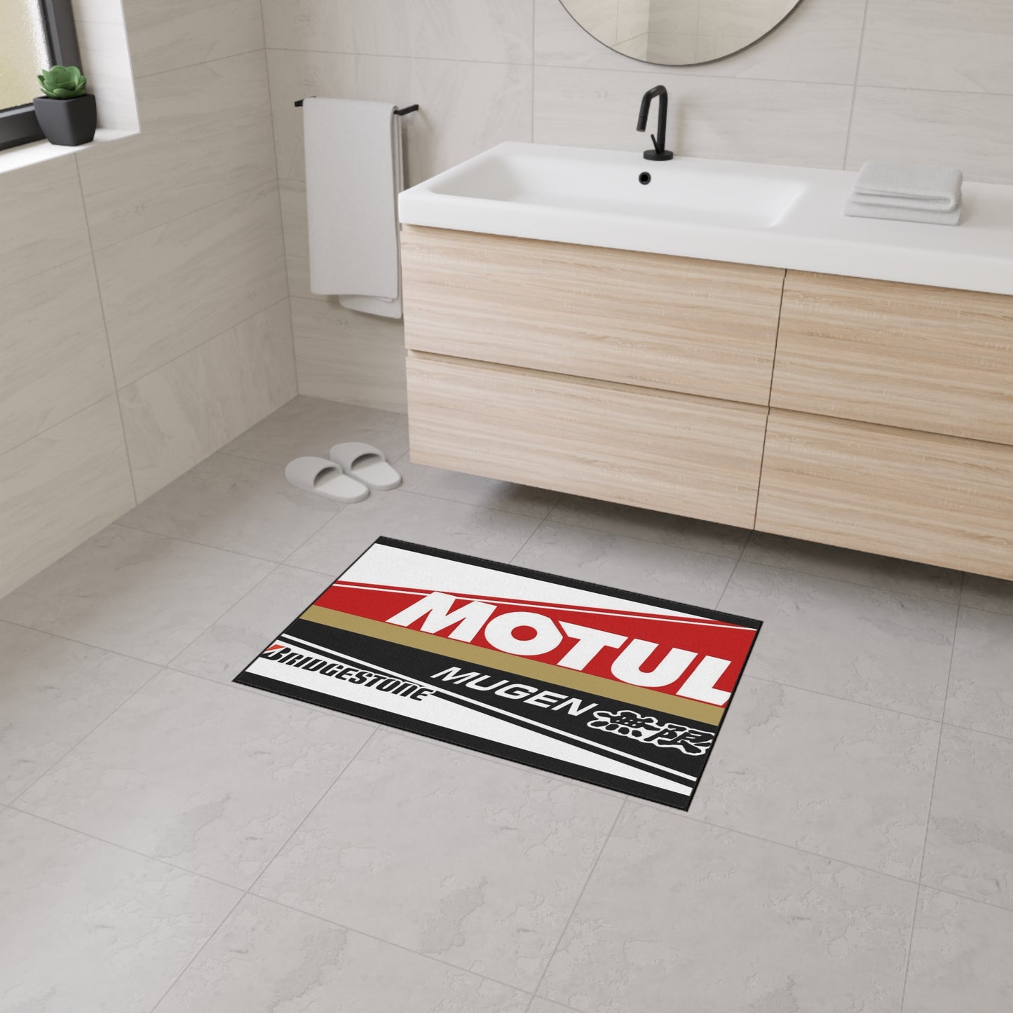 Motul Mugen Racing Heavy-Duty Floor Mat – Garage & Workshop Entrance Mat