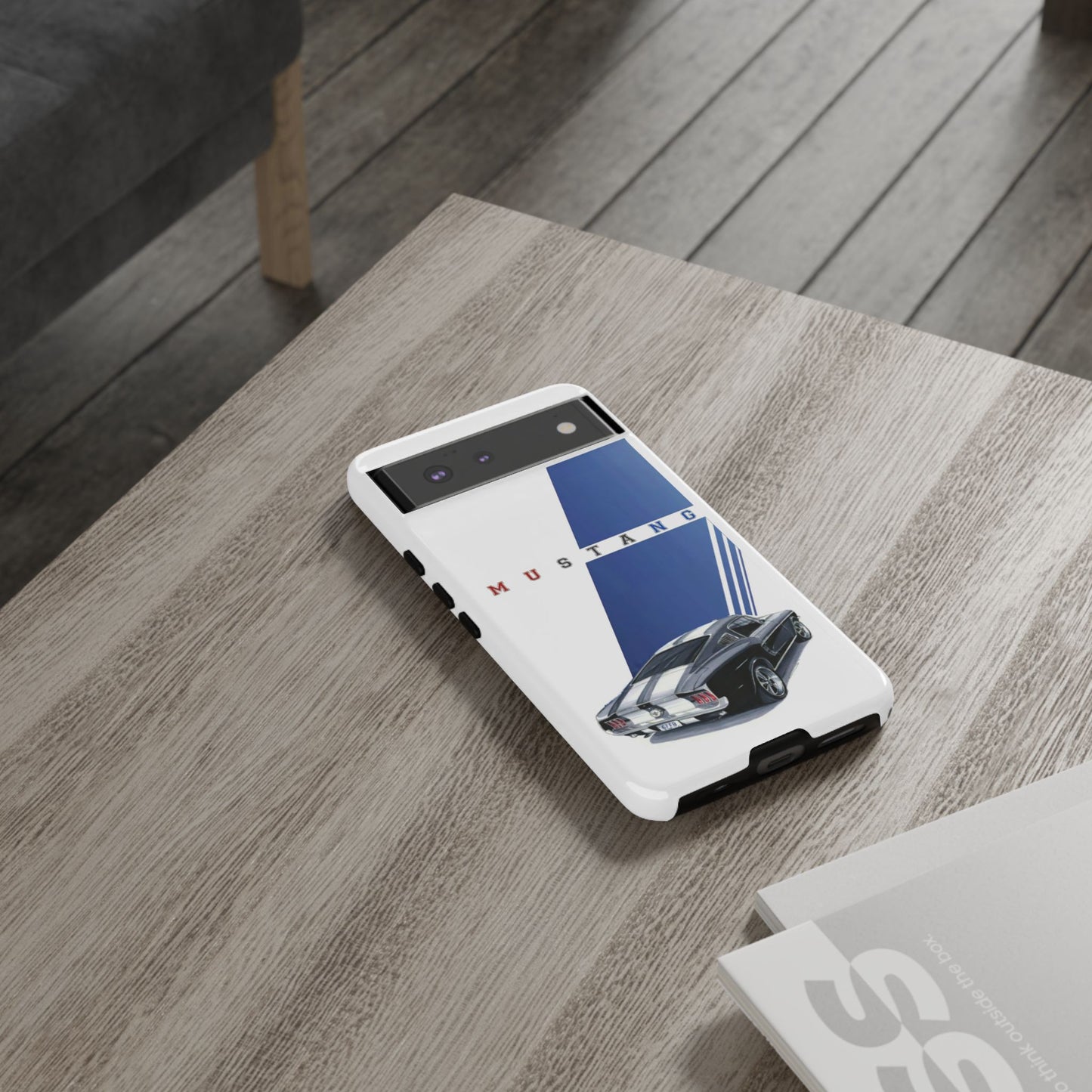 Mustang Car Art Tough Cases For iPhones, Samsung Galaxy and Google Pixel