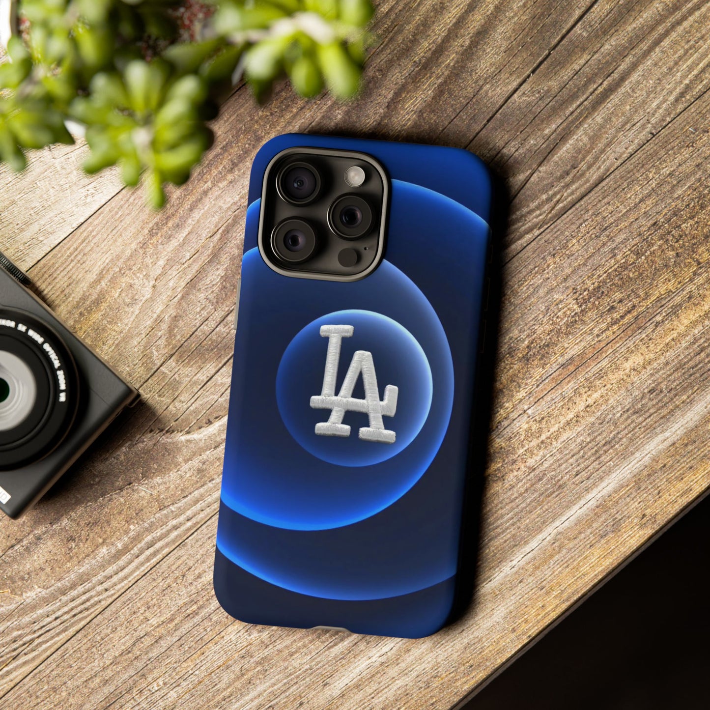 Dark Blue Tough Case for iPhone, Galaxy Phones and Google Pixel