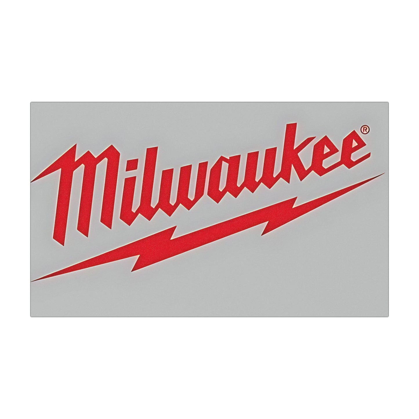 Car Magnets Gray Milwaukee Tools Work Collectible