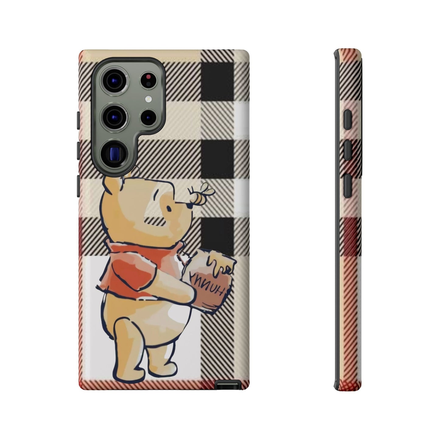 Cute Animal Phone Case, Winnie the Pooh Design, Gift for Kids, Character Case,