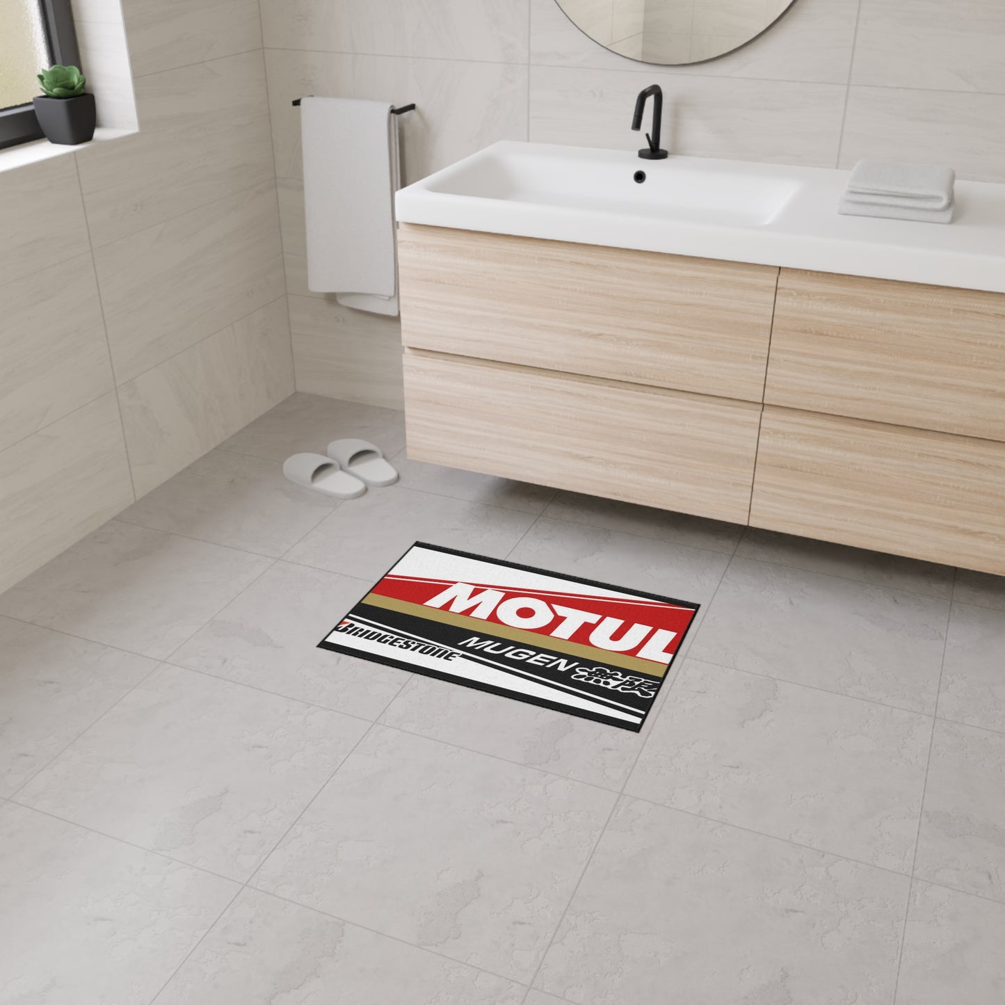 Motul Mugen Racing Heavy-Duty Floor Mat – Garage & Workshop Entrance Mat