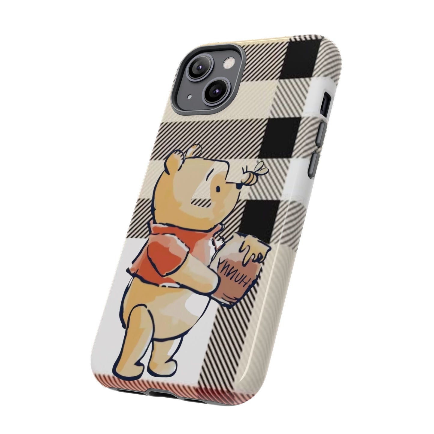 Cute Animal Phone Case, Winnie the Pooh Design, Gift for Kids, Character Case,