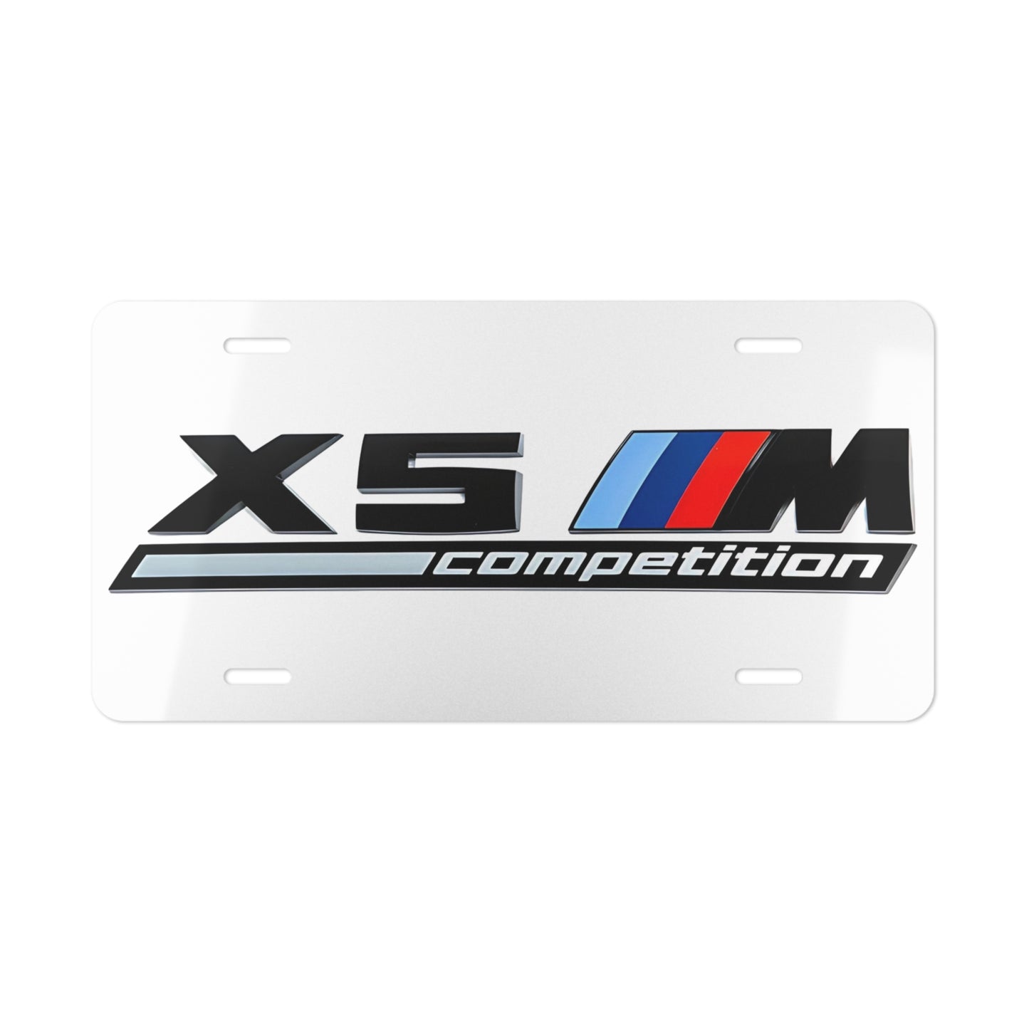 Compatible With BMW X5 M Series Competition Front License Plate