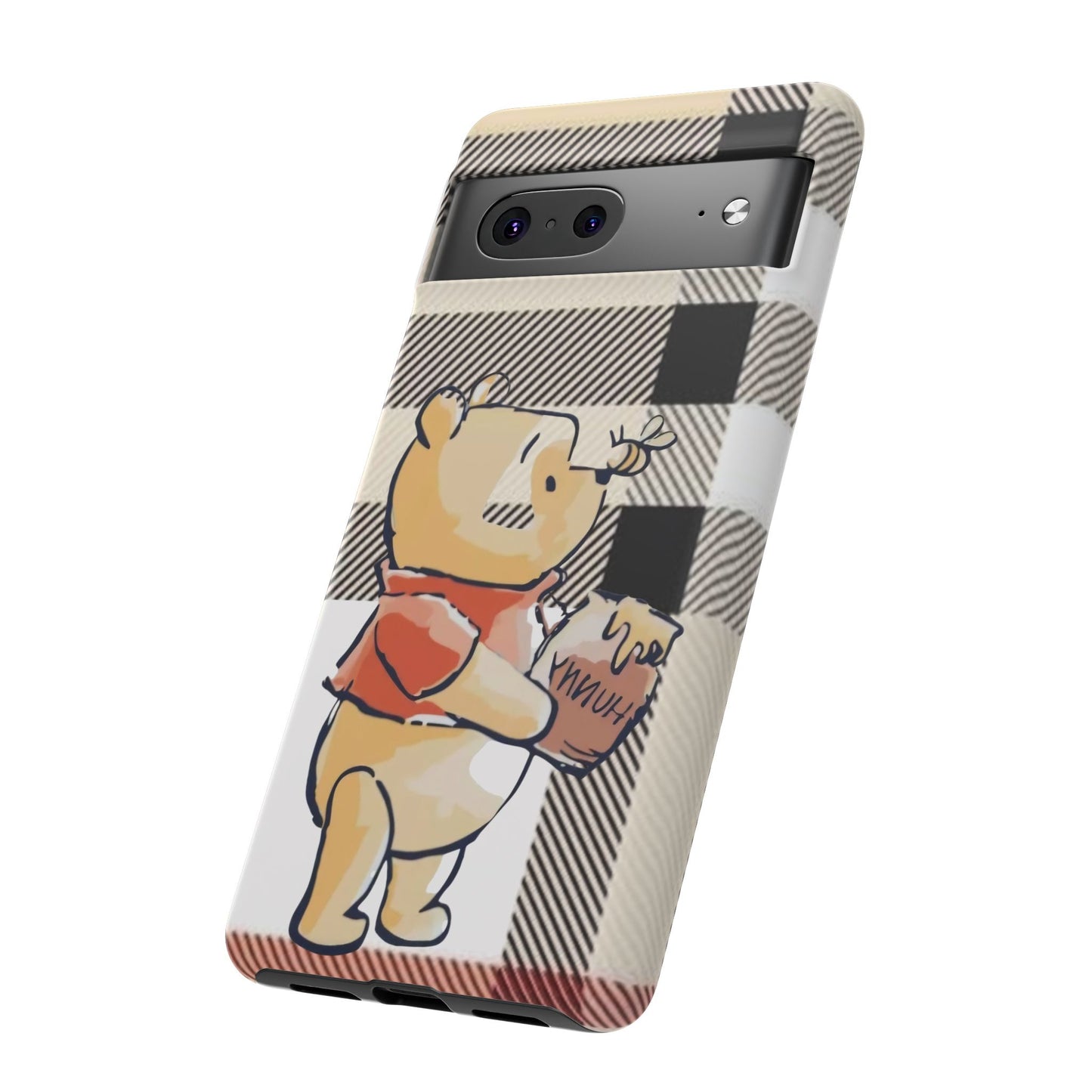 Cute Animal Phone Case, Winnie the Pooh Design, Gift for Kids, Character Case,