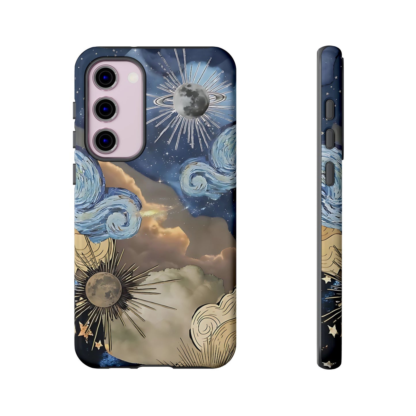 Celestial Phone Case - Cosmic Vibes for Sky Lovers, Galaxy Gift, Astrology,