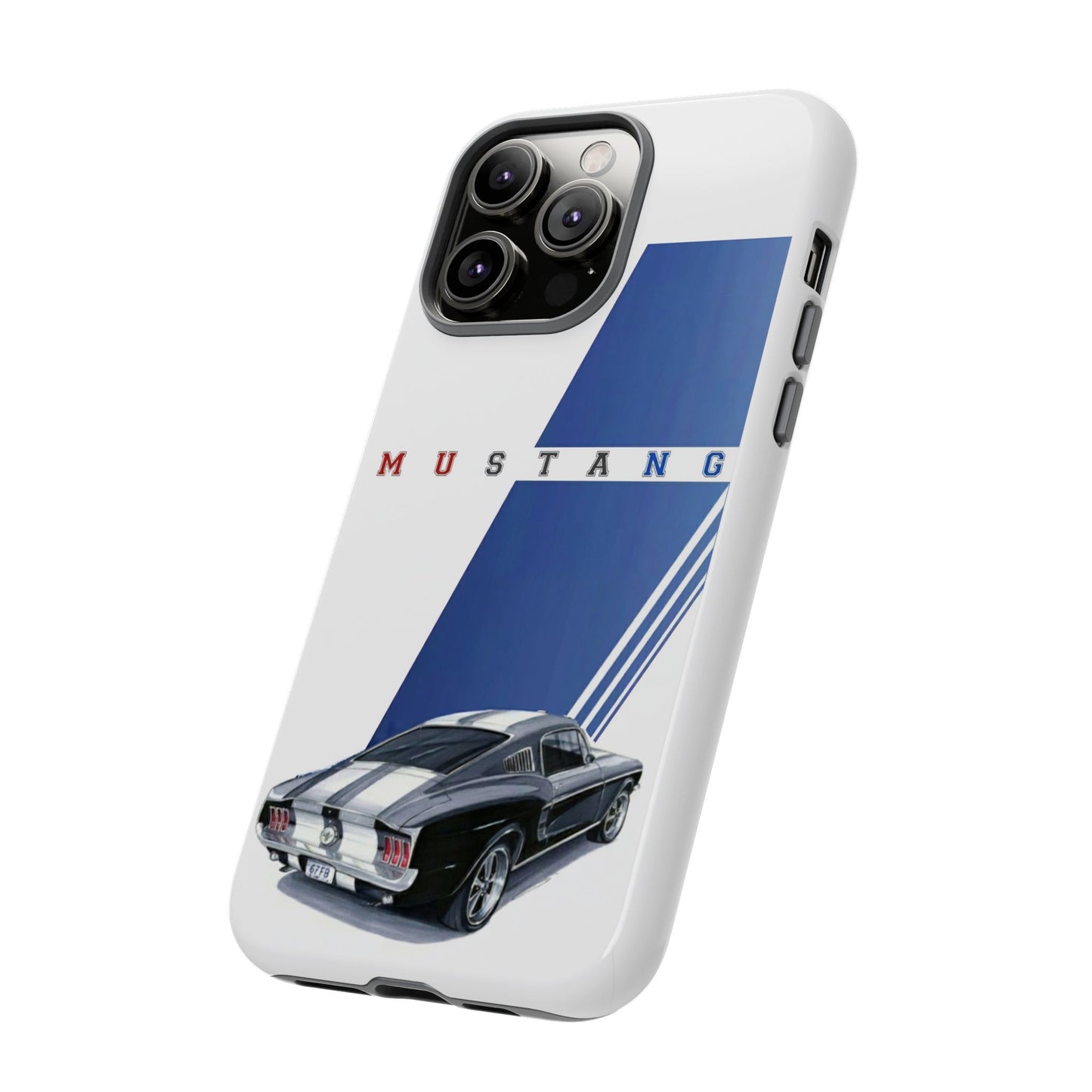 Mustang Car Art Tough Cases For iPhones, Samsung Galaxy and Google Pixel