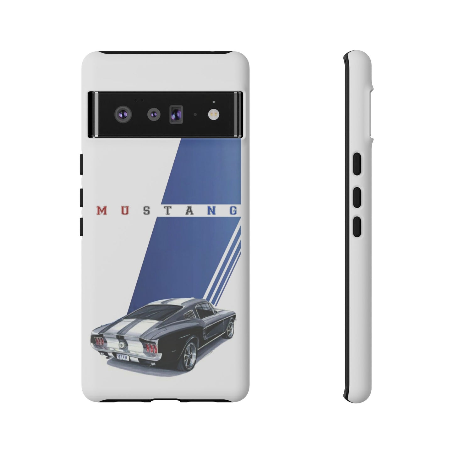 Mustang Car Art Tough Cases For iPhones, Samsung Galaxy and Google Pixel