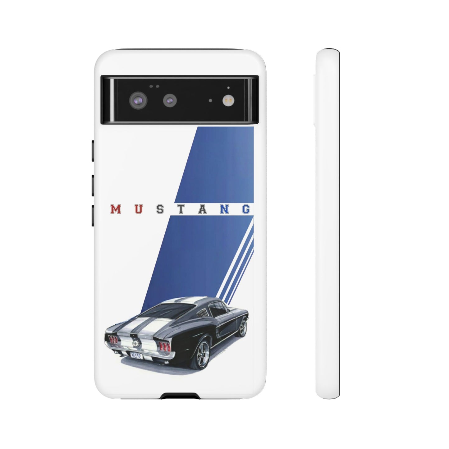 Mustang Car Art Tough Cases For iPhones, Samsung Galaxy and Google Pixel