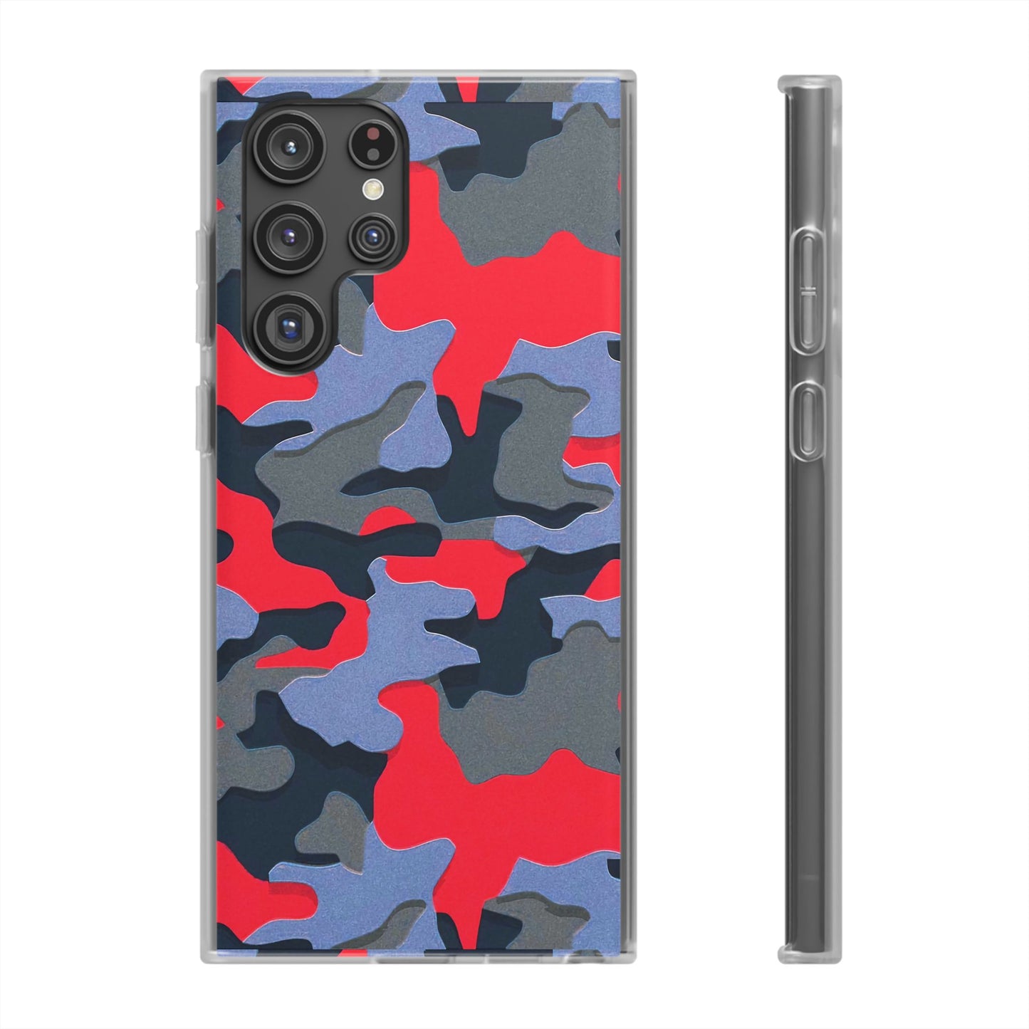 Urban Camo TPU Flexi Cases For iPhones and Samsung Galaxy