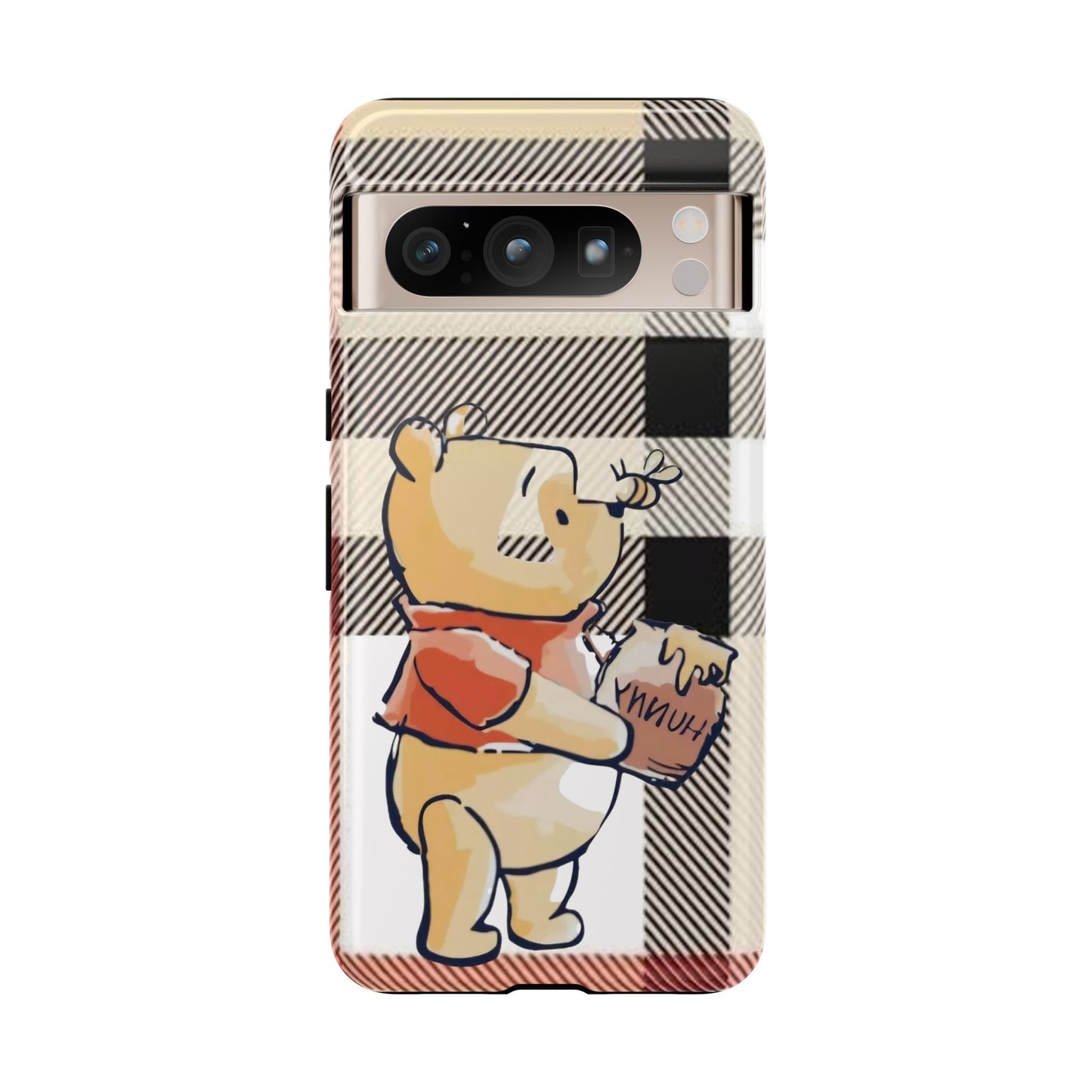 Cute Animal Phone Case, Winnie the Pooh Design, Gift for Kids, Character Case,