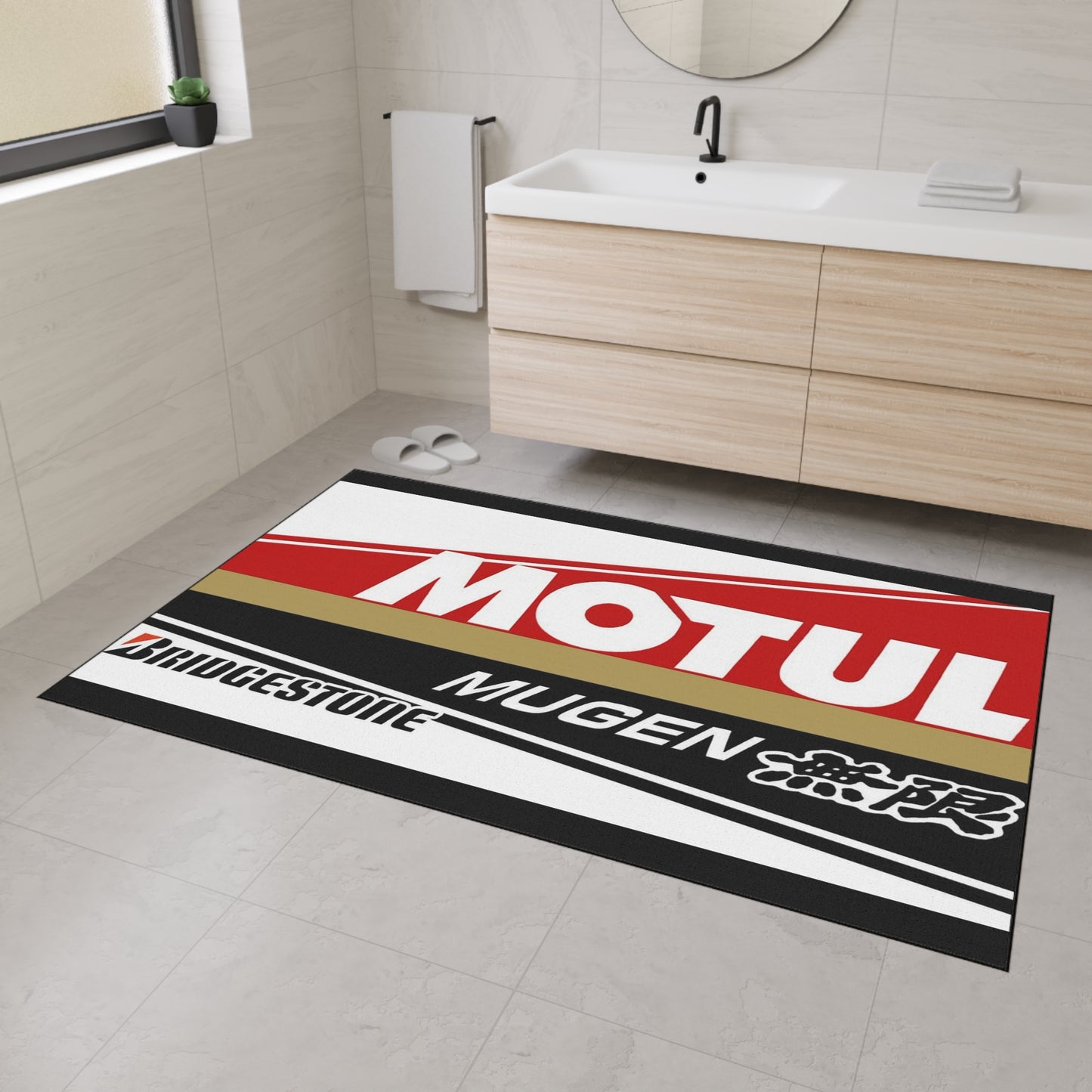 Motul Mugen Racing Heavy-Duty Floor Mat – Garage & Workshop Entrance Mat