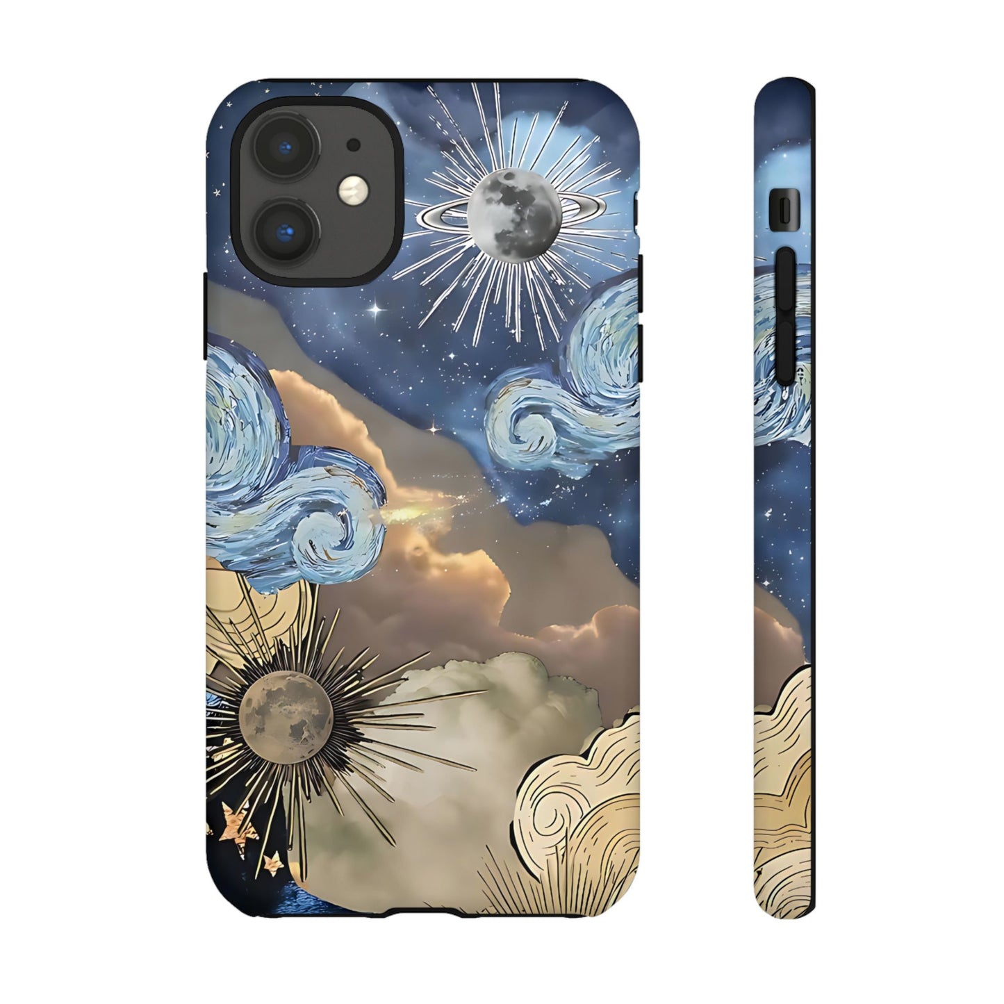 Celestial Phone Case - Cosmic Vibes for Sky Lovers, Galaxy Gift, Astrology,