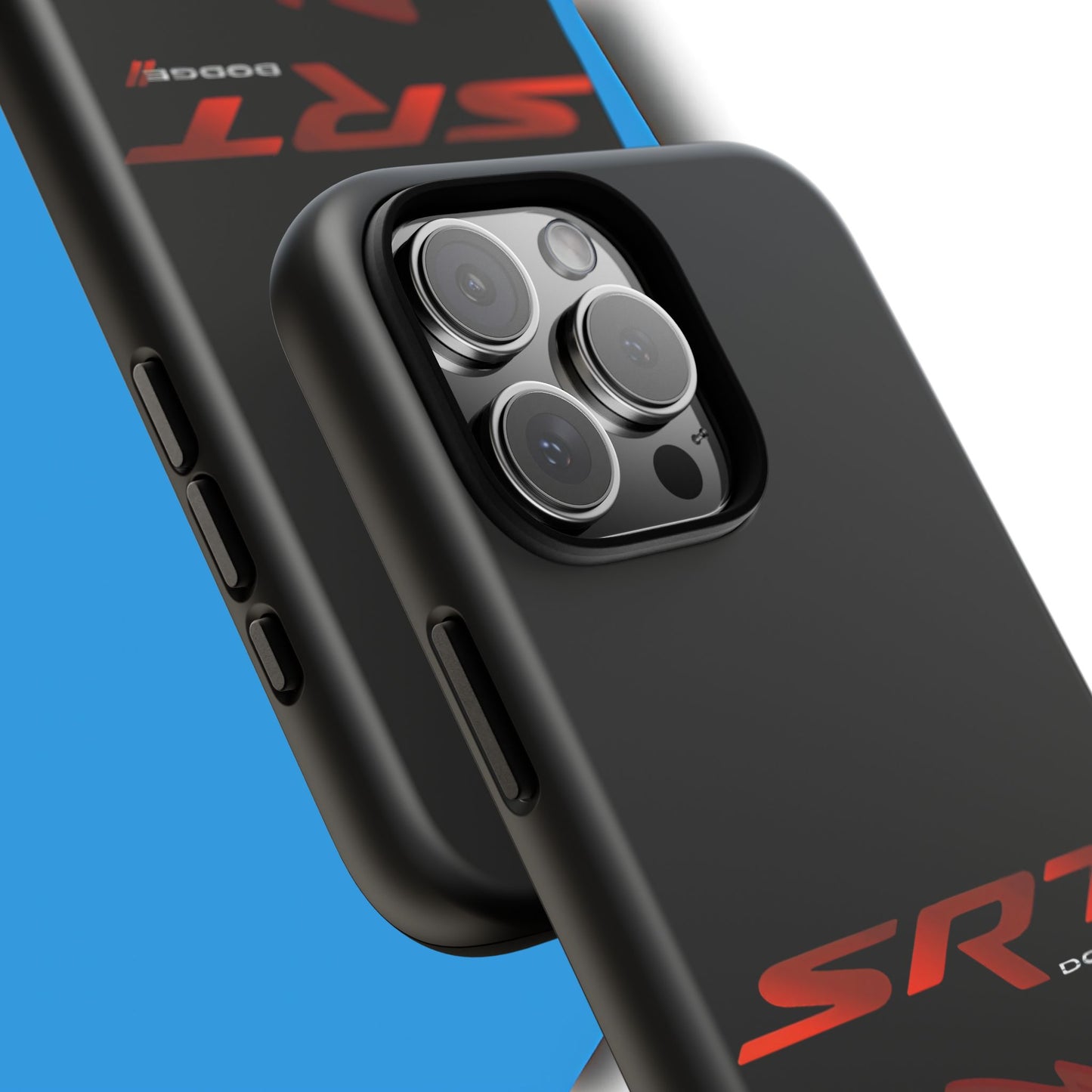 Black SRT Tough Case for iPhones, Galaxy Phones and Google Pixel