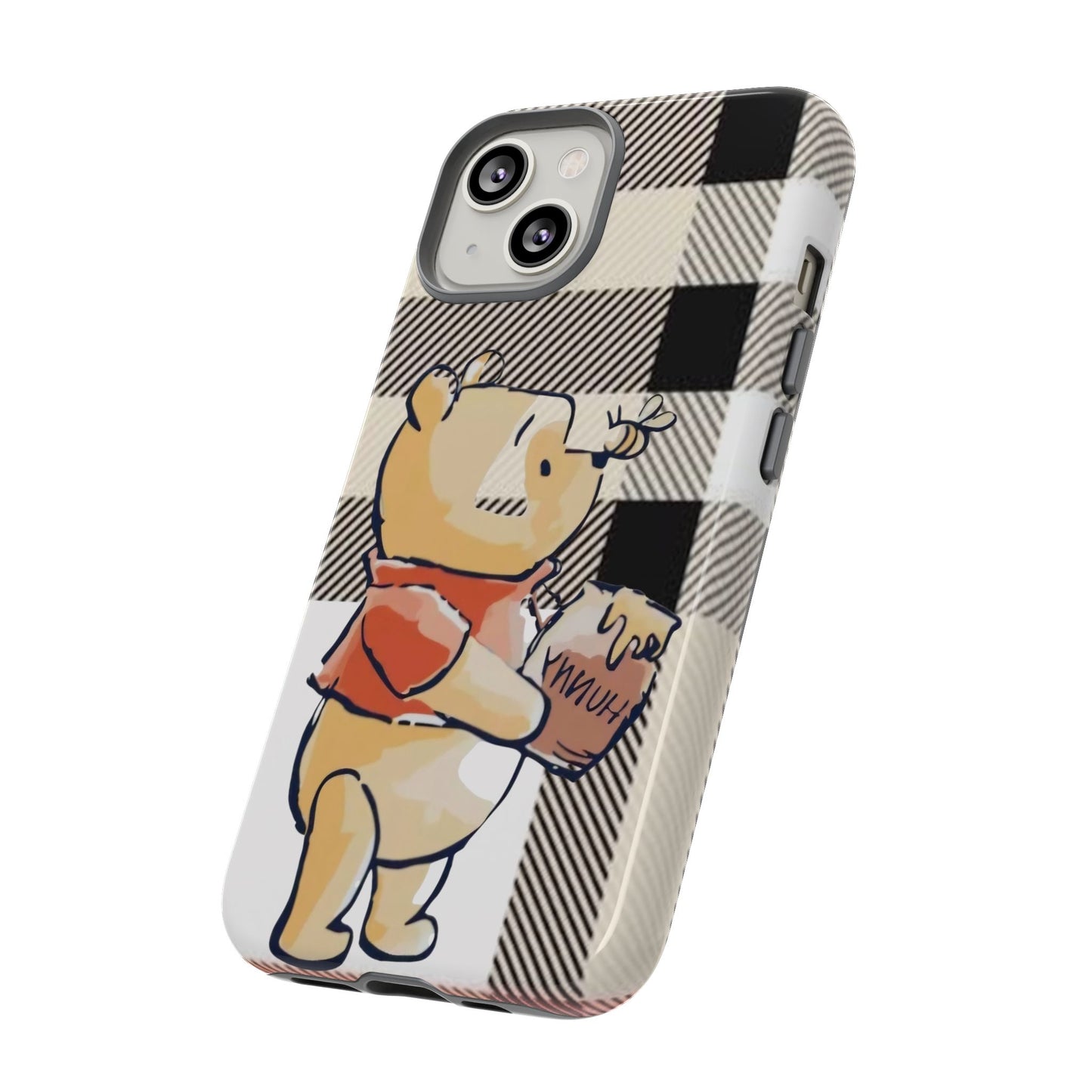 Cute Animal Phone Case, Winnie the Pooh Design, Gift for Kids, Character Case,