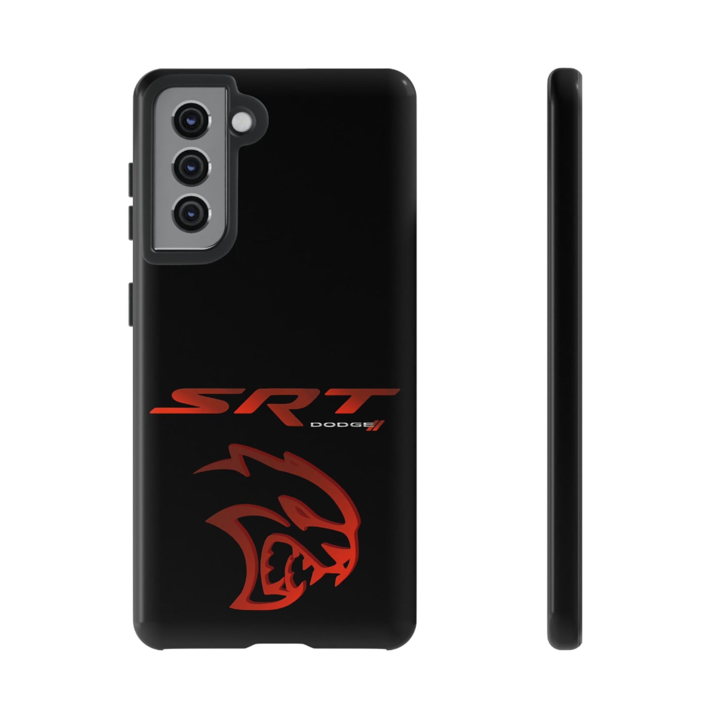 Black SRT Tough Case for iPhones, Galaxy Phones and Google Pixel