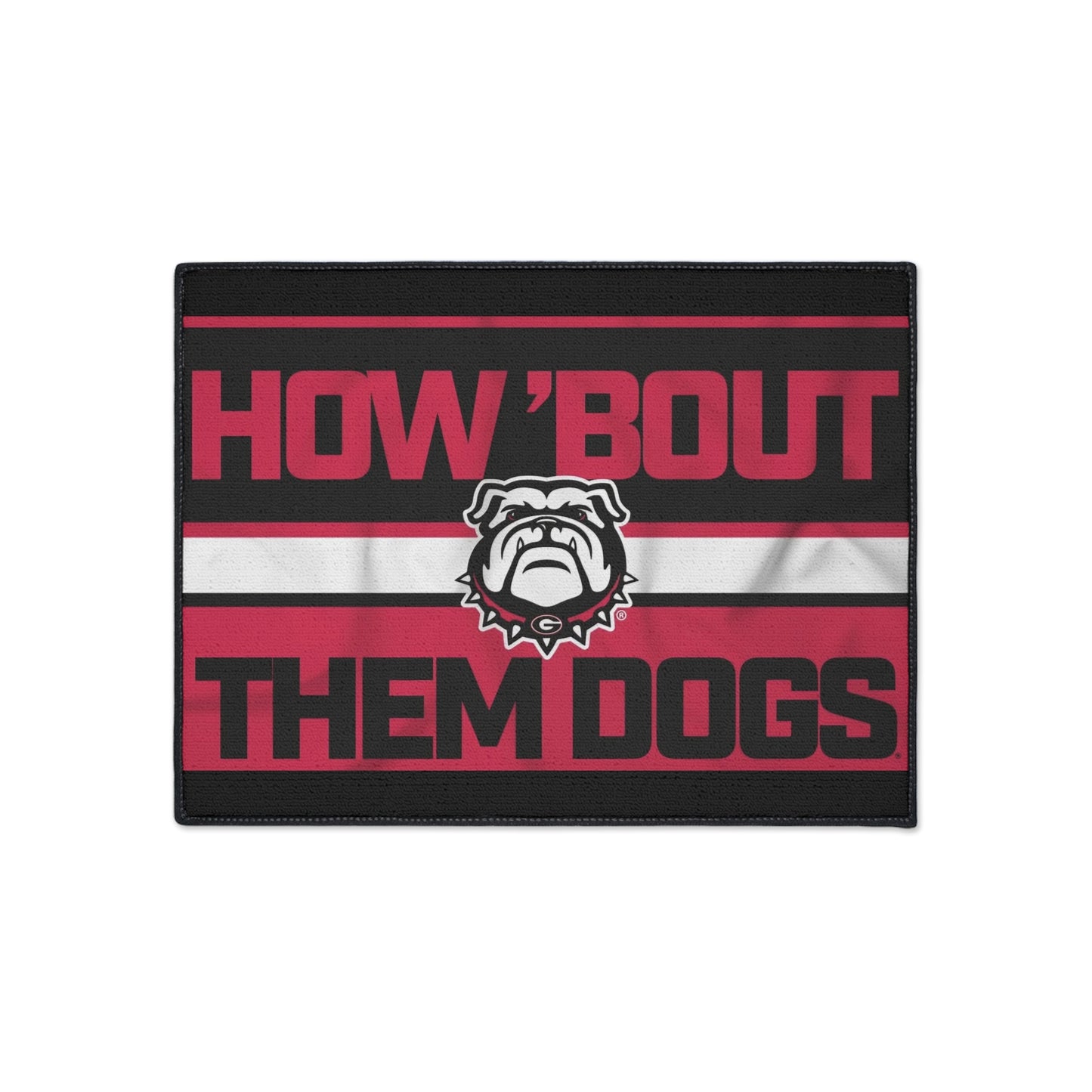 Bulldog-Themed Heavy Duty Floor Mat | Georgia Sports Decor, How Bout Them Bulldogs