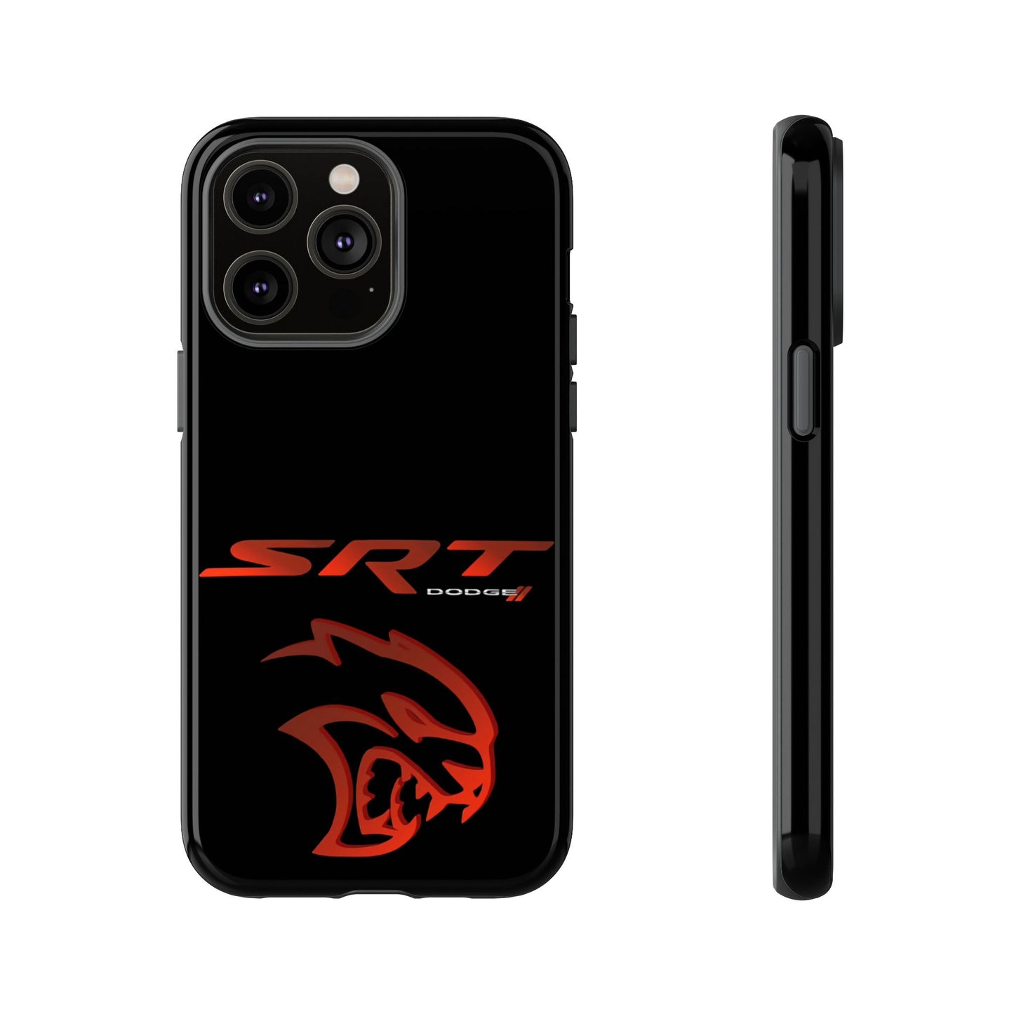 Black SRT Tough Case for iPhones, Galaxy Phones and Google Pixel