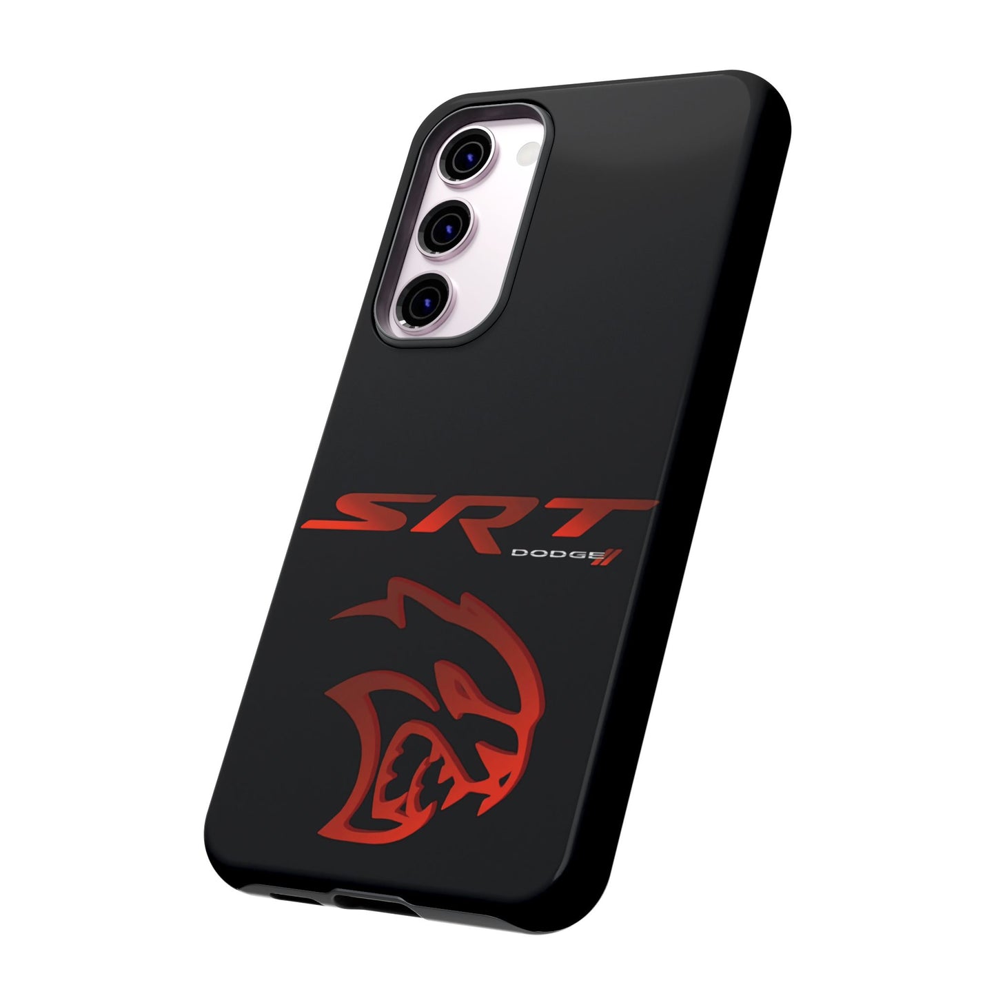 Black SRT Tough Case for iPhones, Galaxy Phones and Google Pixel