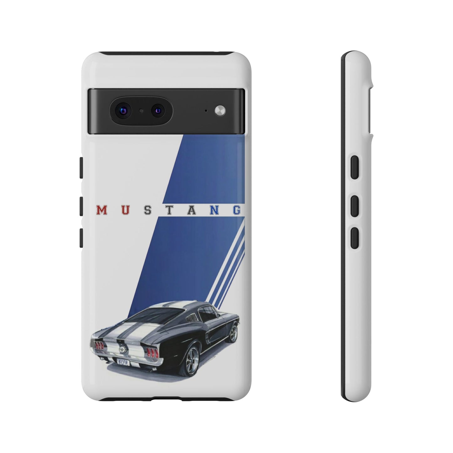 Mustang Car Art Tough Cases For iPhones, Samsung Galaxy and Google Pixel