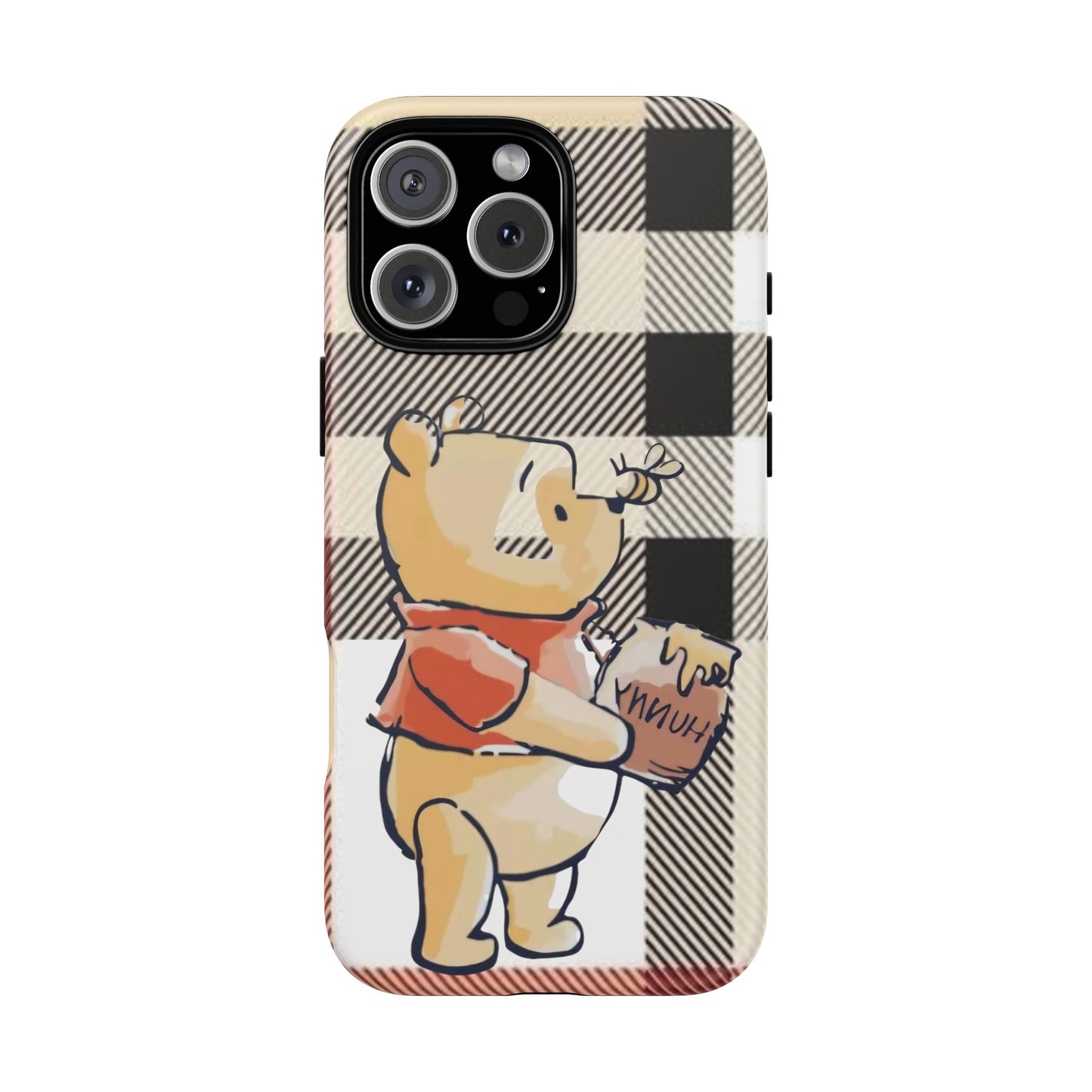 Cute Animal Phone Case, Winnie the Pooh Design, Gift for Kids, Character Case,