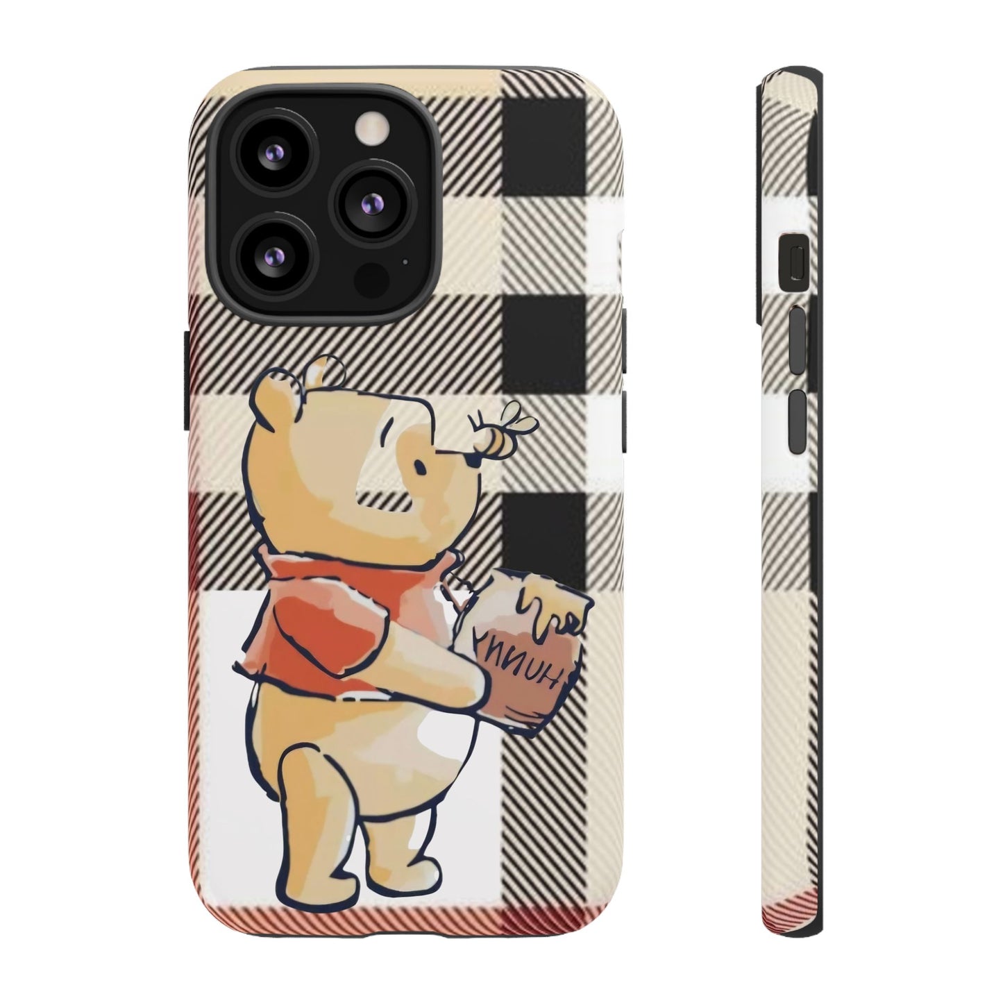 Cute Animal Phone Case, Winnie the Pooh Design, Gift for Kids, Character Case,