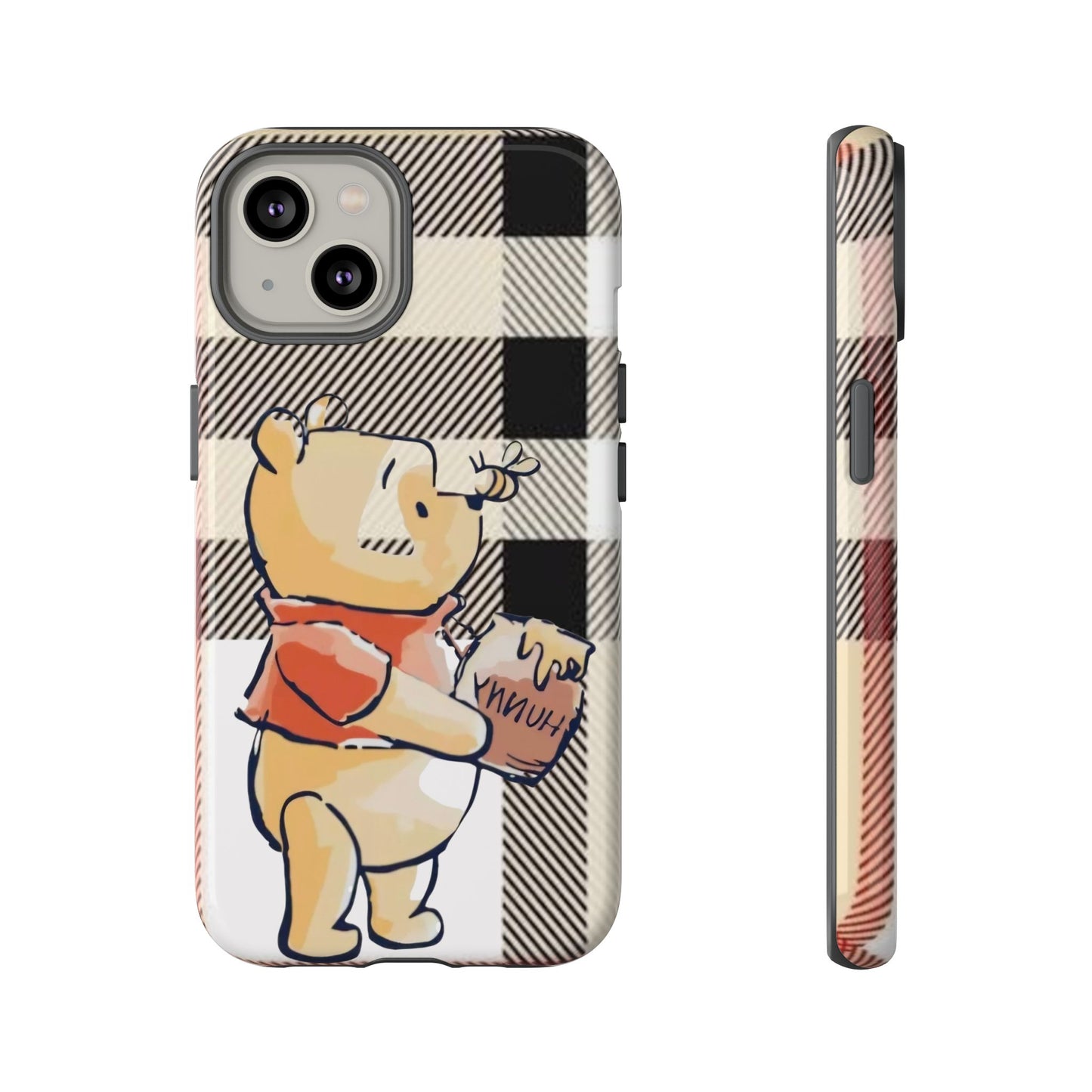 Cute Animal Phone Case, Winnie the Pooh Design, Gift for Kids, Character Case,