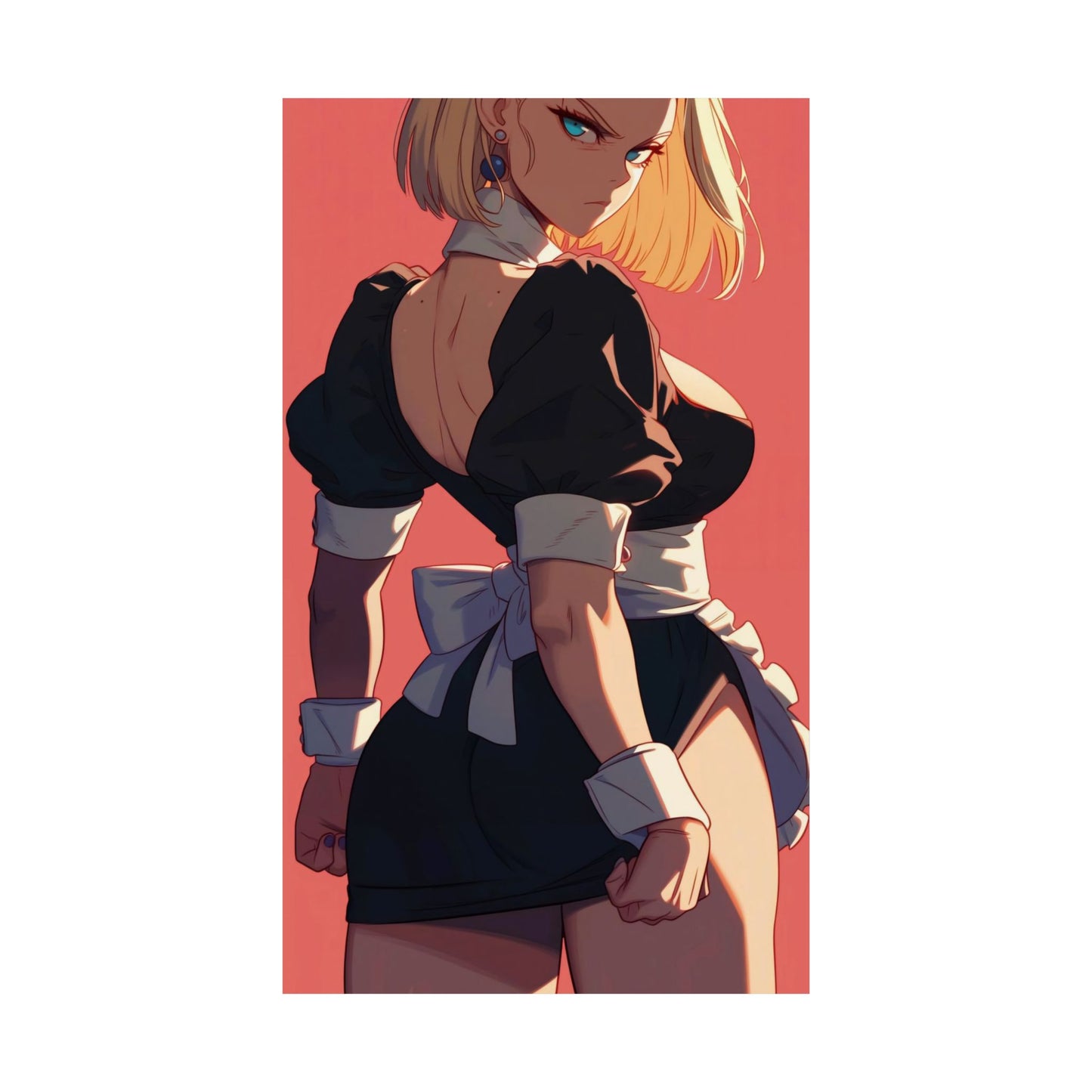 N18 Waifu Anime Matte Vertical Posters Manga Inspired Art, Ecchi Hentai Decor