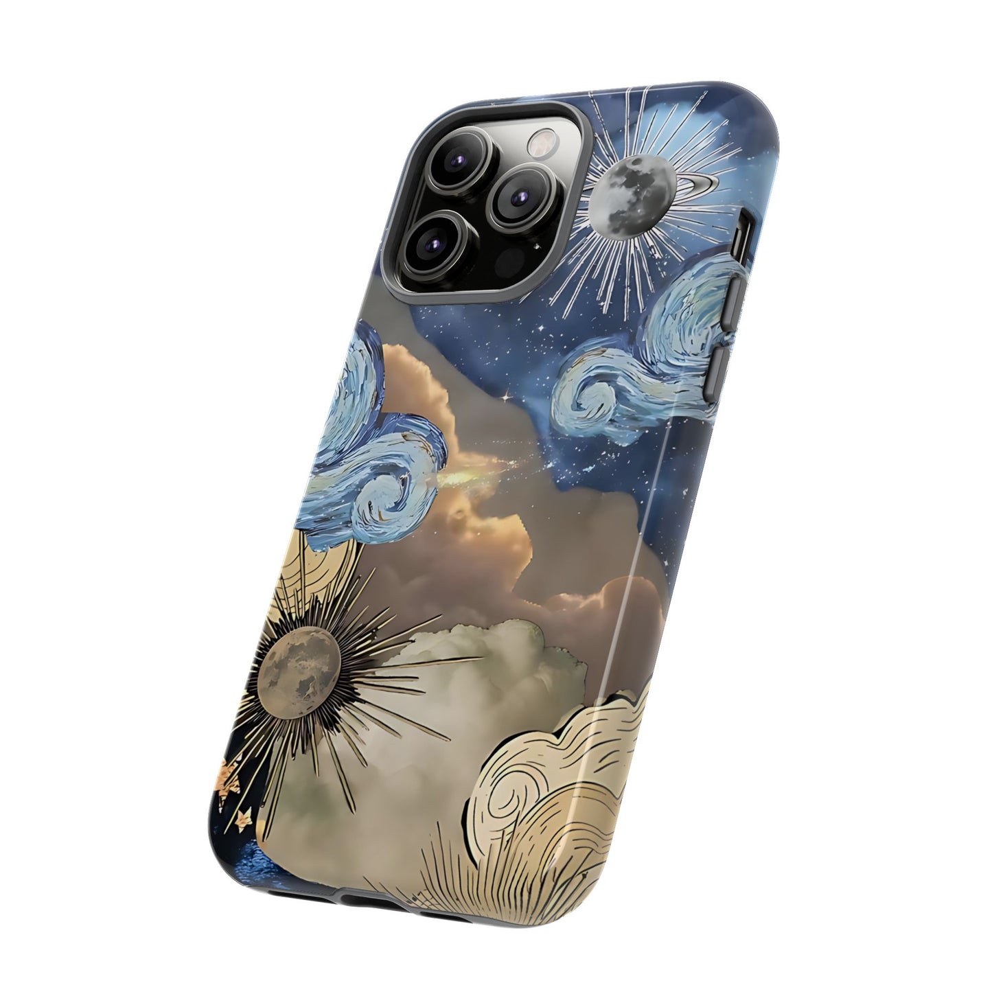 Celestial Phone Case - Cosmic Vibes for Sky Lovers, Galaxy Gift, Astrology,