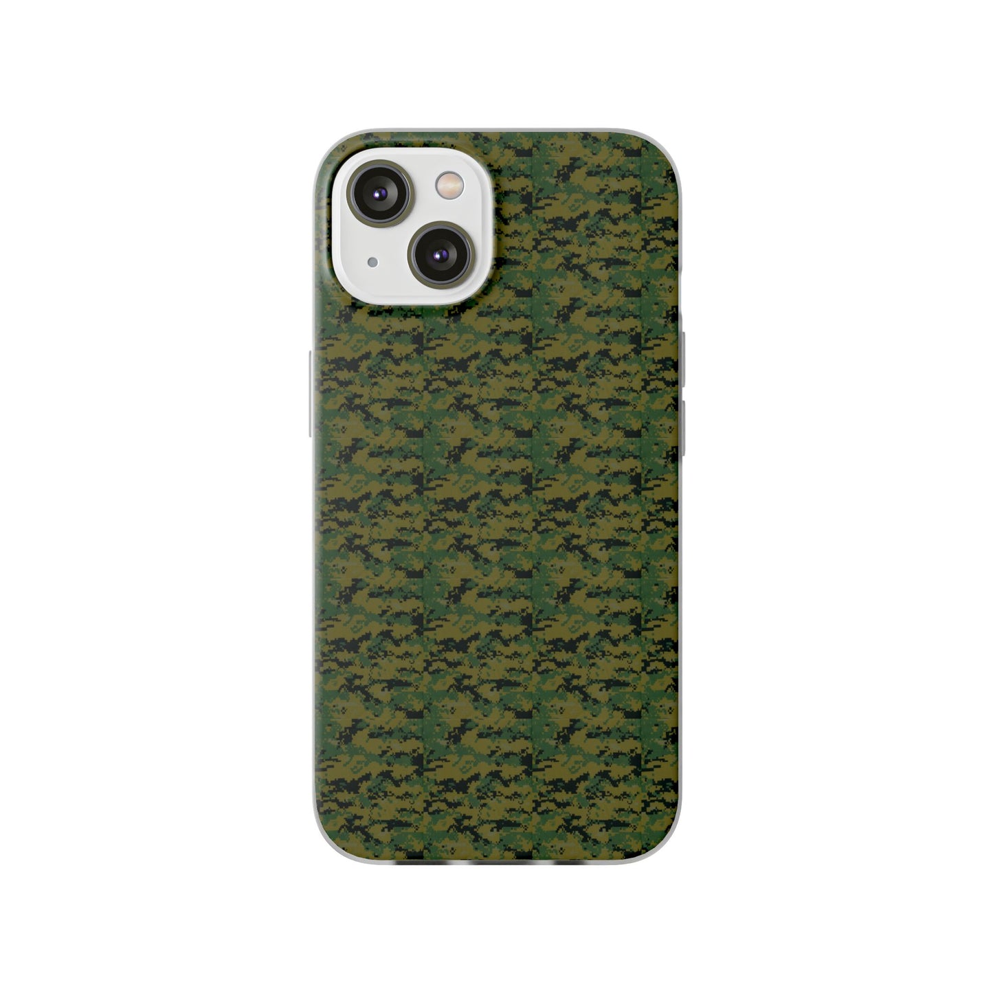 Marapat Pixelated Camo Flexible Phone Cases For iPhone and Samsung Galaxy