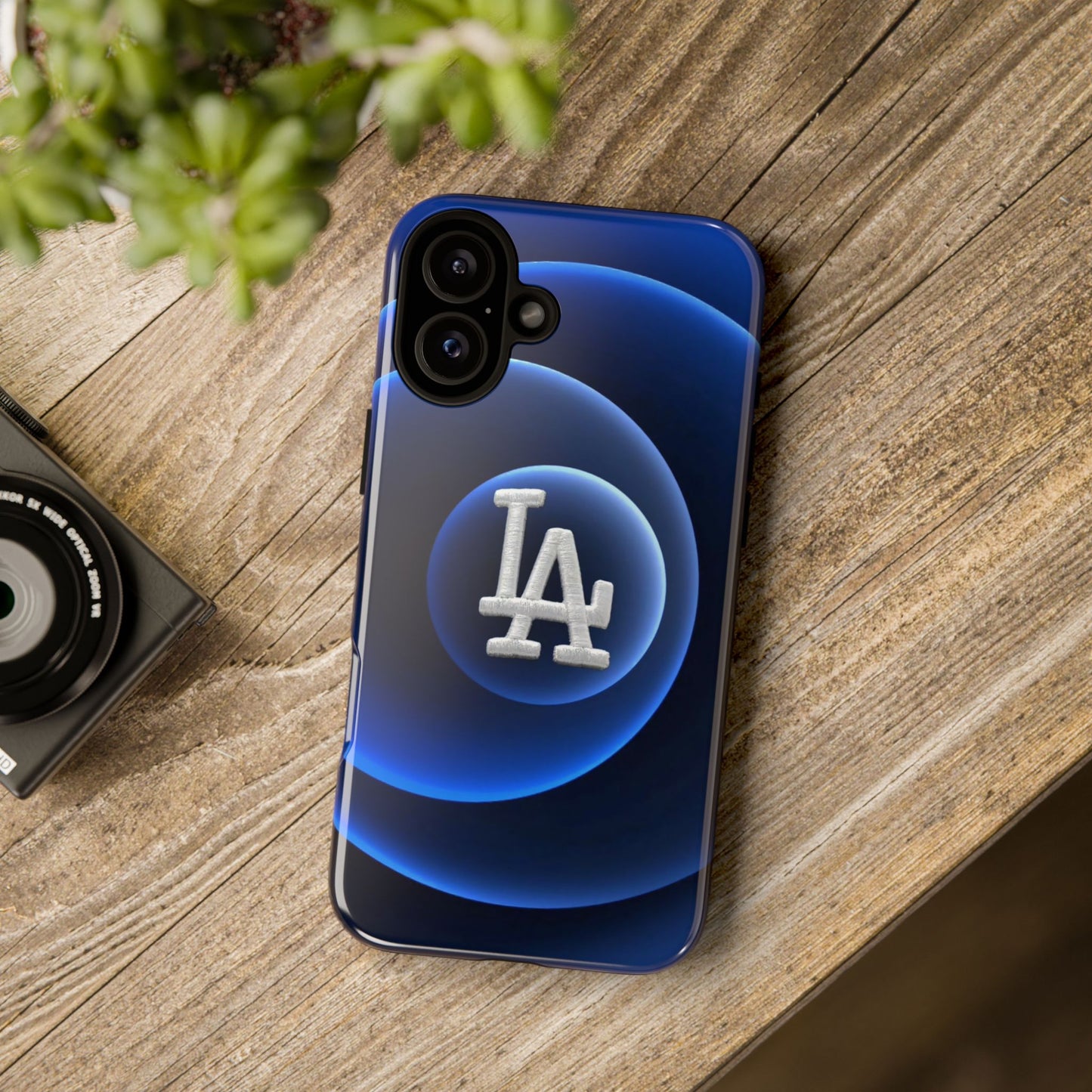 Dark Blue Tough Case for iPhone, Galaxy Phones and Google Pixel