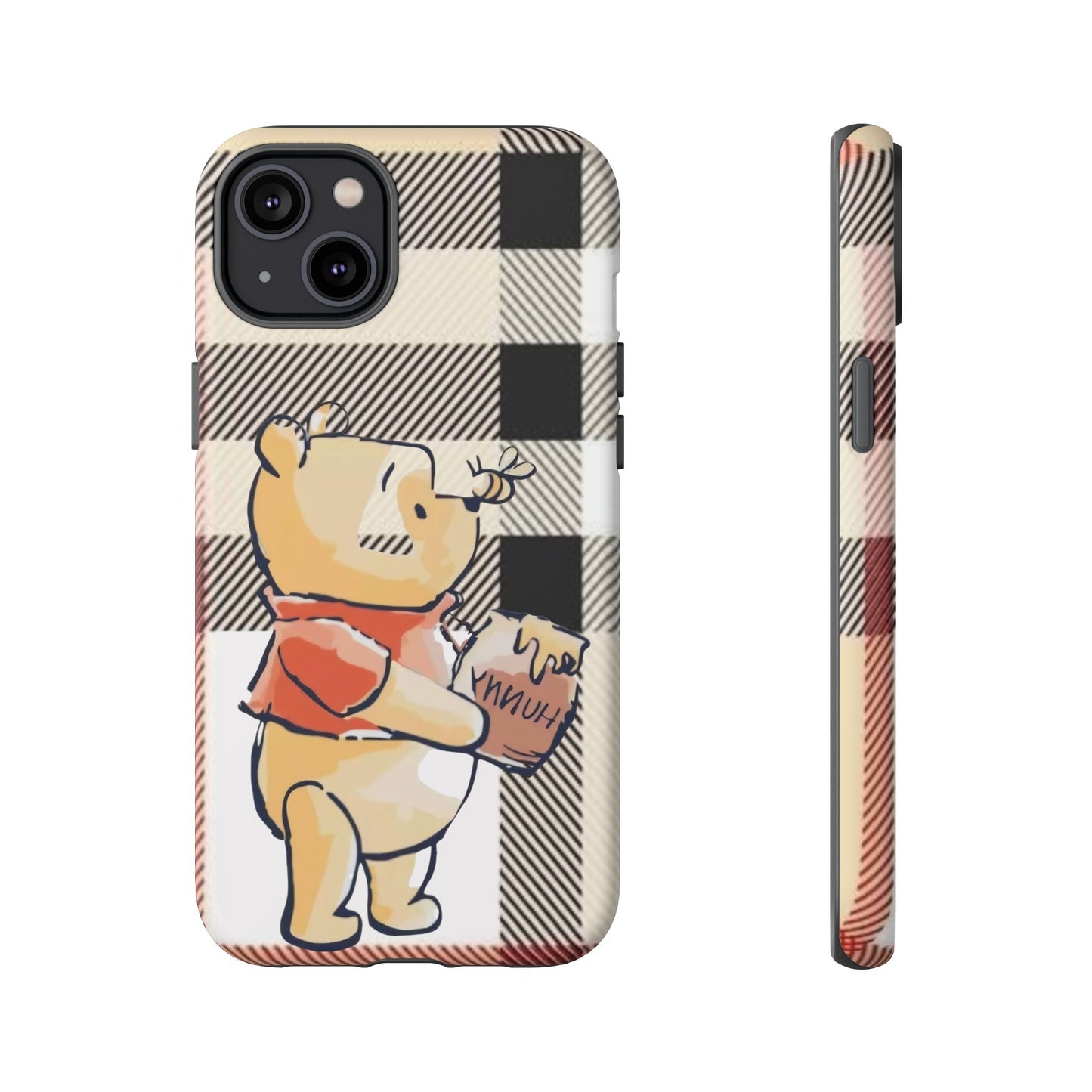 Cute Animal Phone Case, Winnie the Pooh Design, Gift for Kids, Character Case,