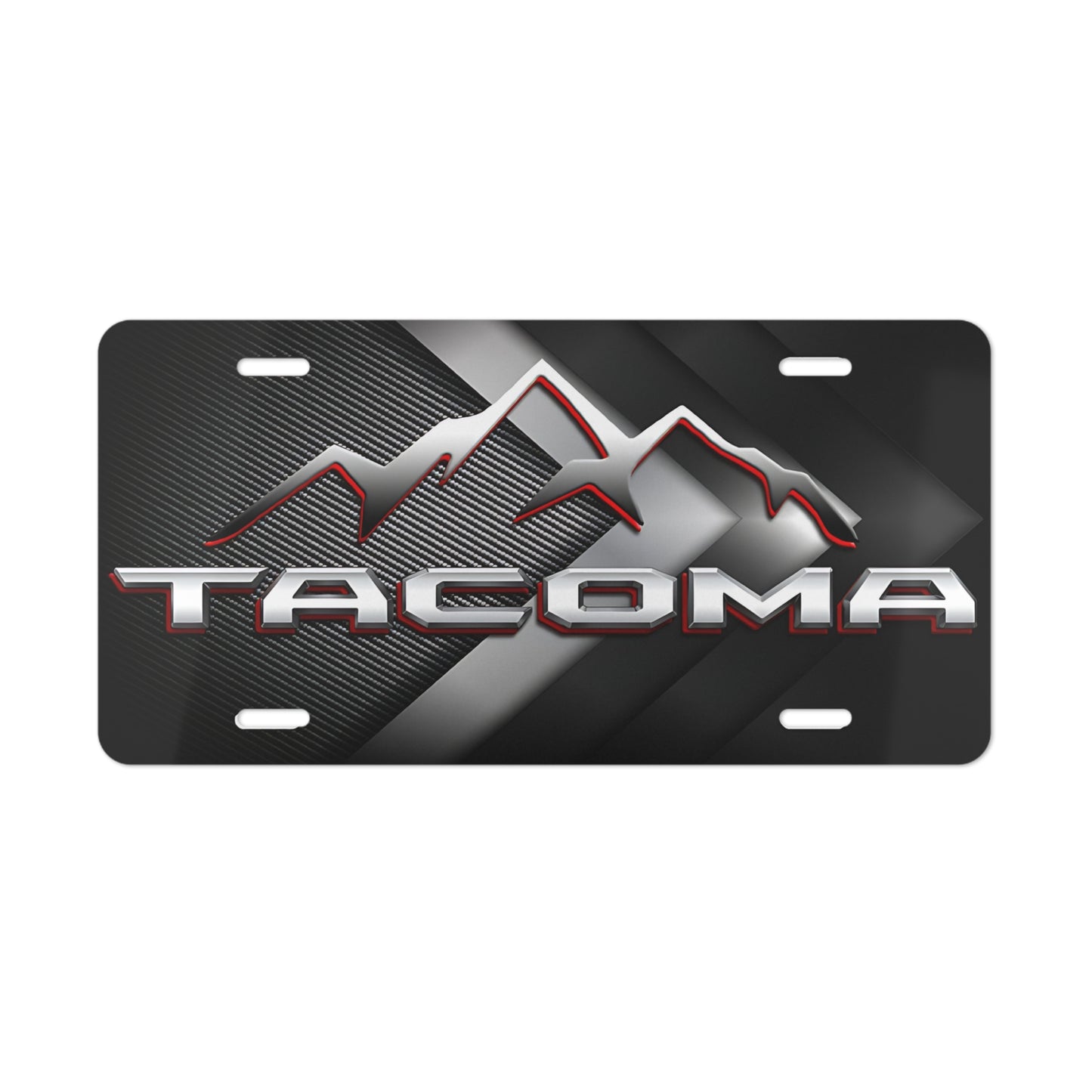 Compatible With Toyota Tacoma, Custom Front Vanity License Plate, Truck Decal