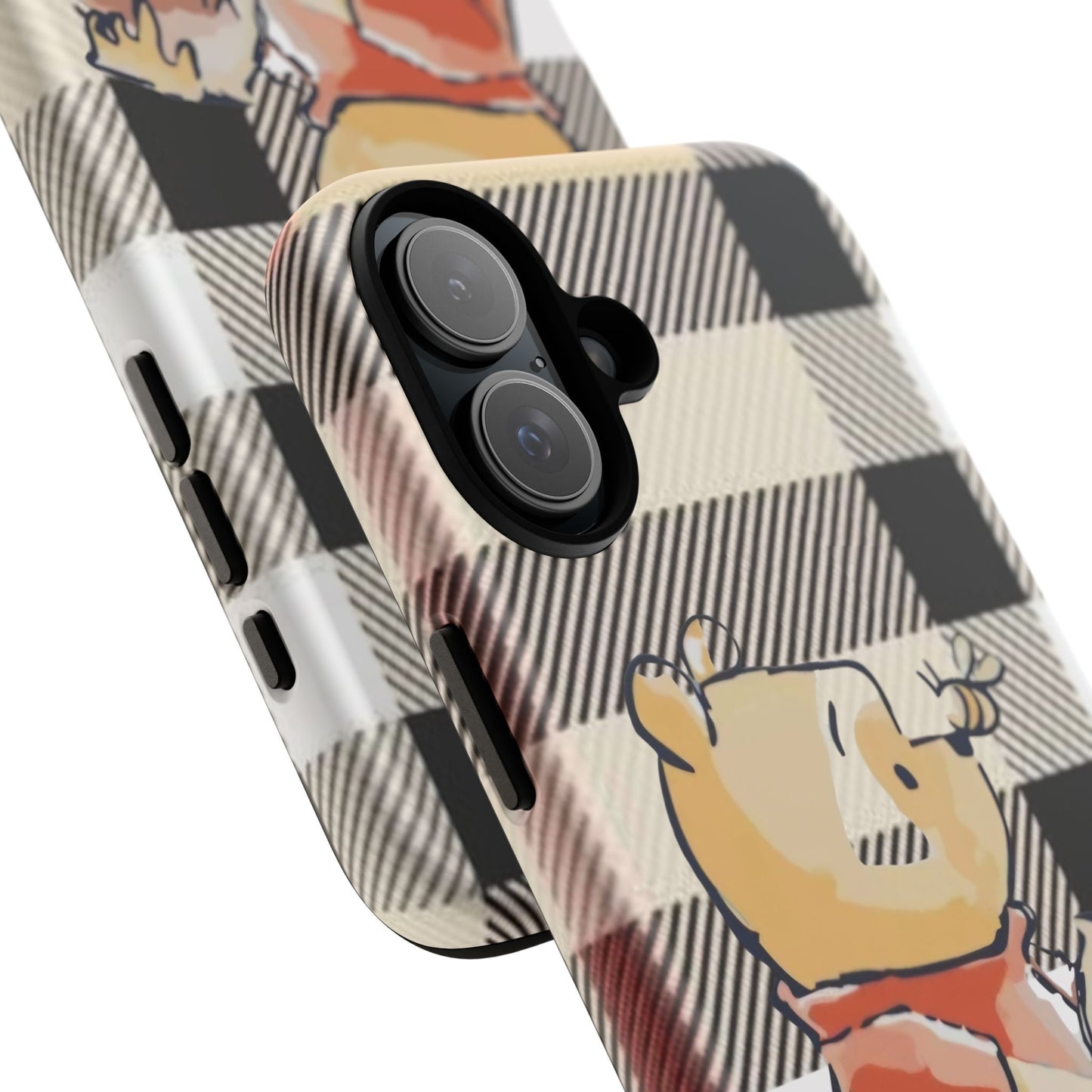 Cute Animal Phone Case, Winnie the Pooh Design, Gift for Kids, Character Case,