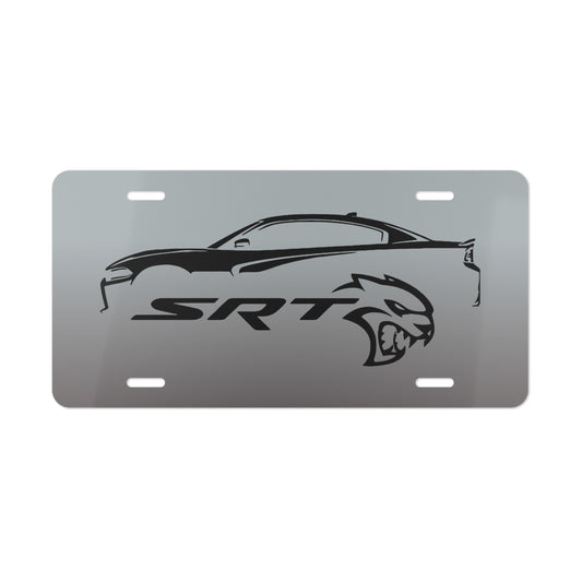 SRT HELLCAT Front Vanity License Plate, Car Decor