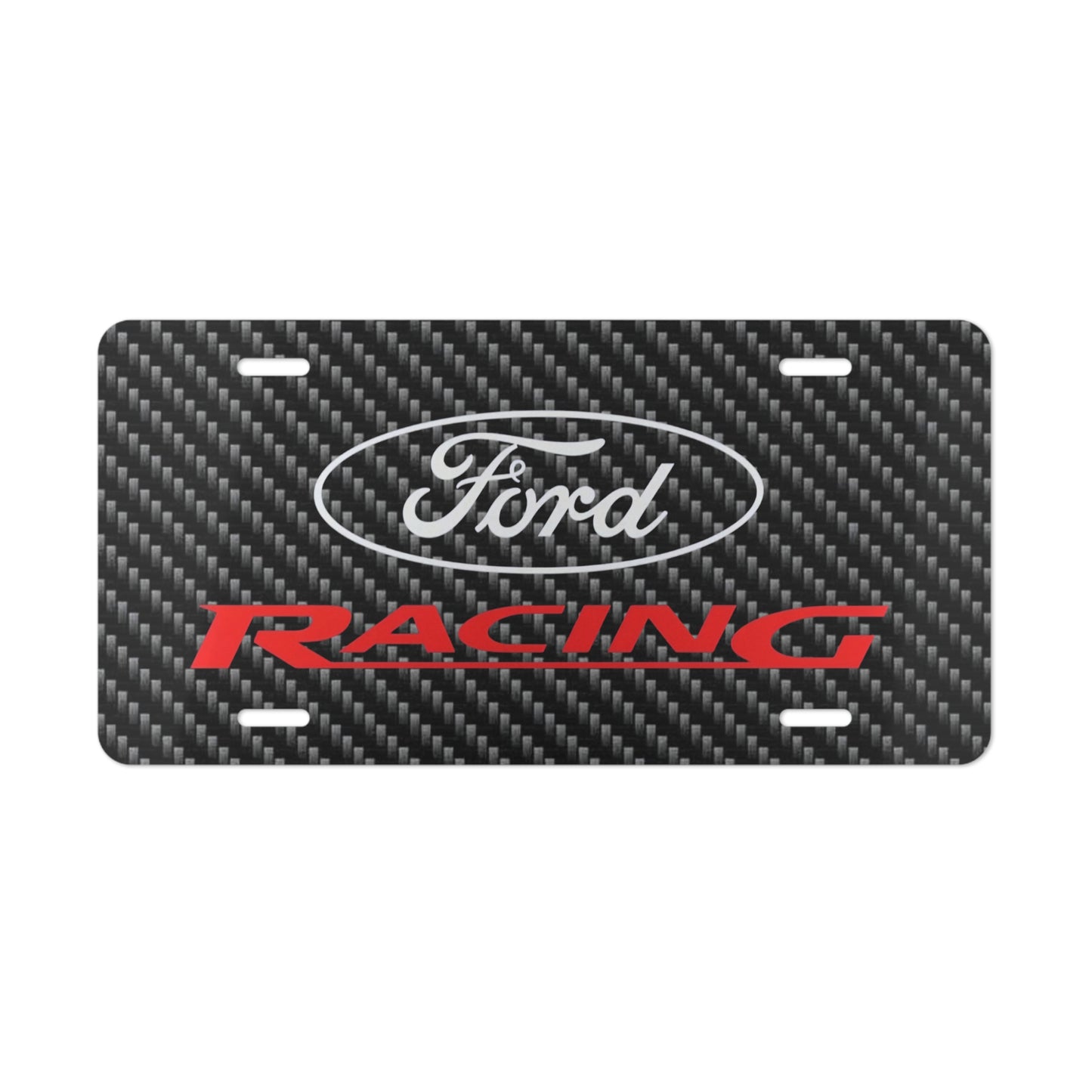 Compatible With Ford, Front Vanity License Plate, Custom Mesh Design