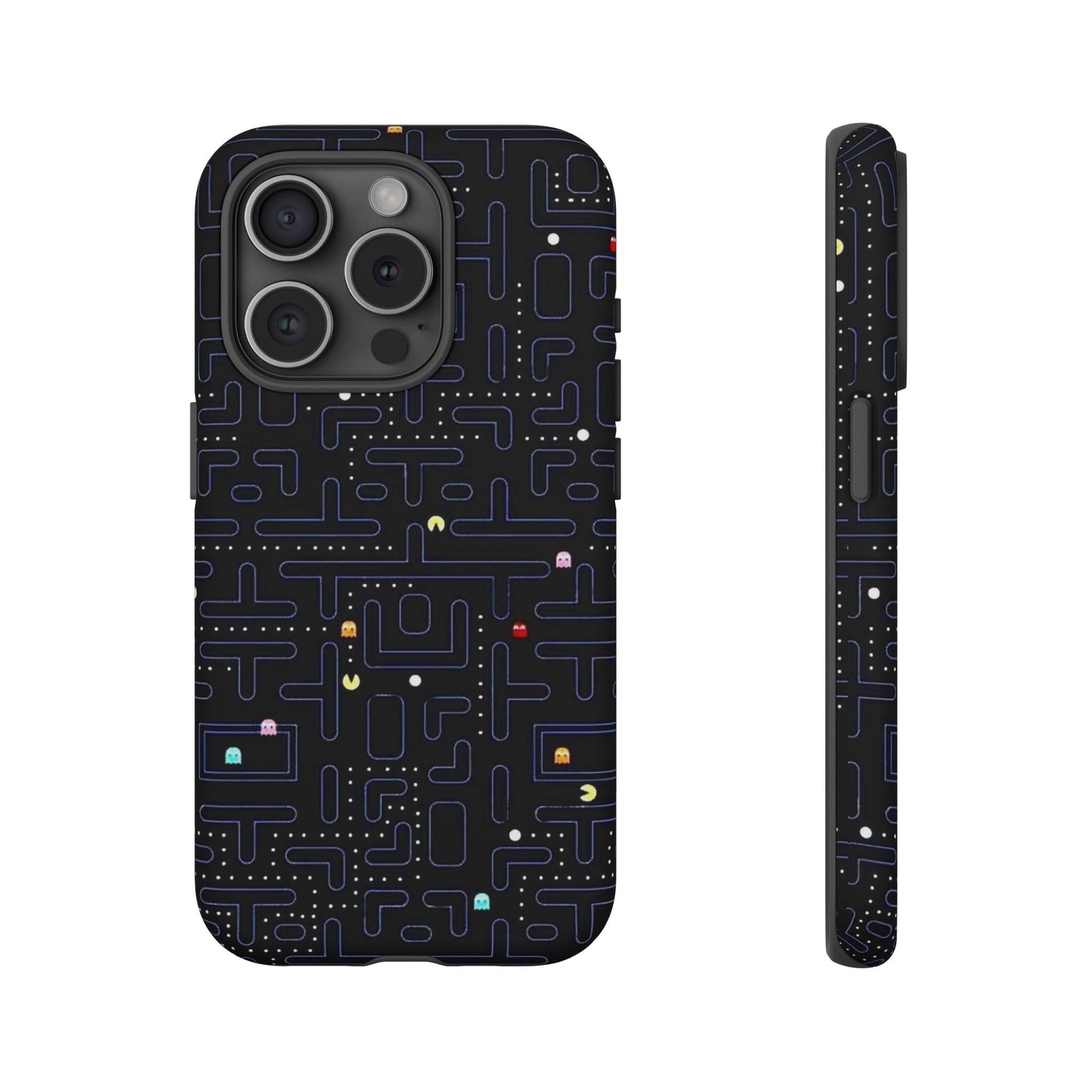 Pac-Man Tough Phone Case, Retro Gaming, Cute Gift for Gamers