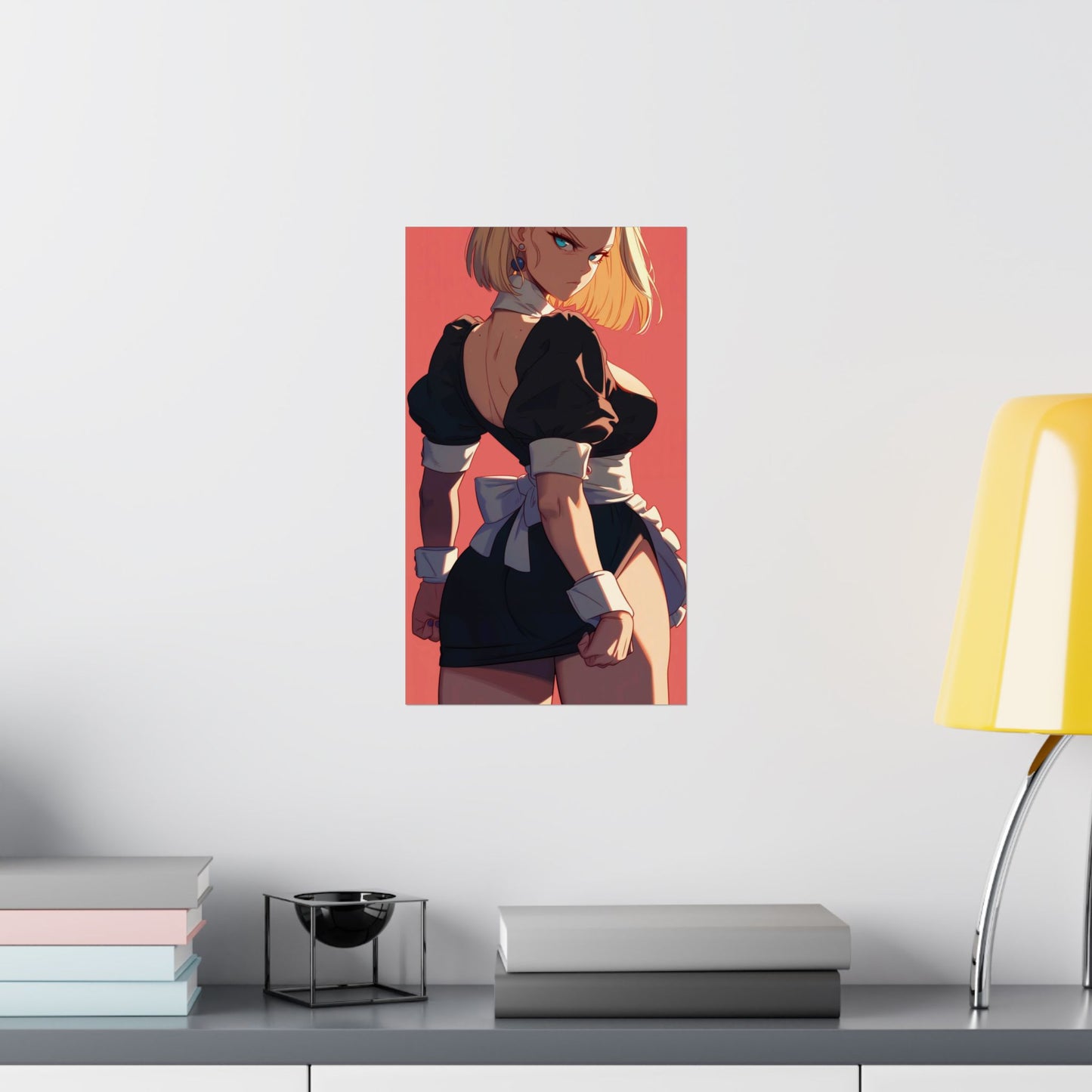 N18 Waifu Anime Matte Vertical Posters Manga Inspired Art, Ecchi Hentai Decor